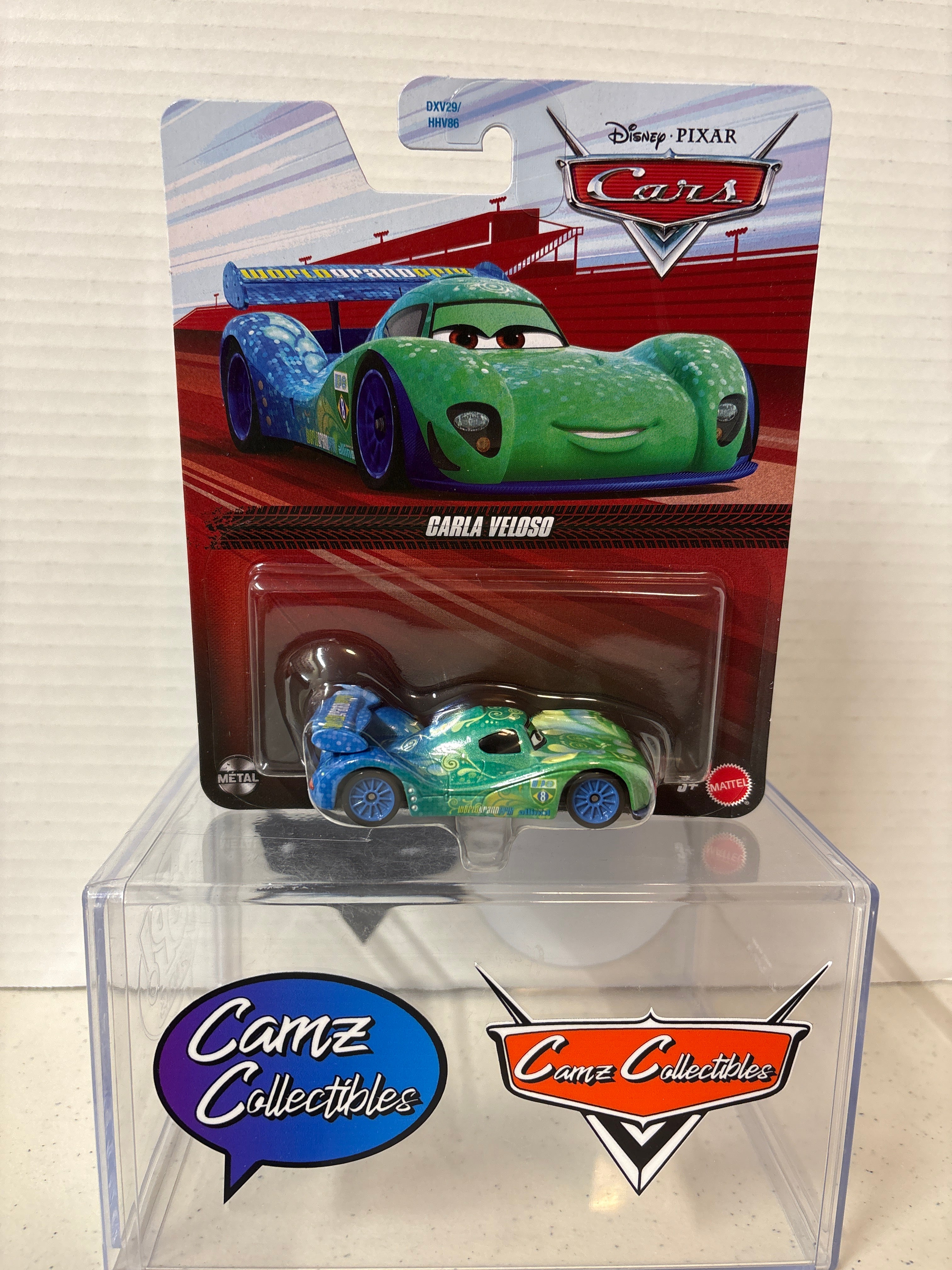 Disney Pixar Cars Carla Veloso 2026 release on 2021 metal card