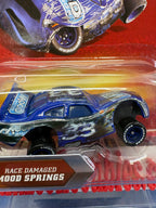 Disney Pixar Cars Final Lap Collection Race Damaged Mood Springs (in protector)