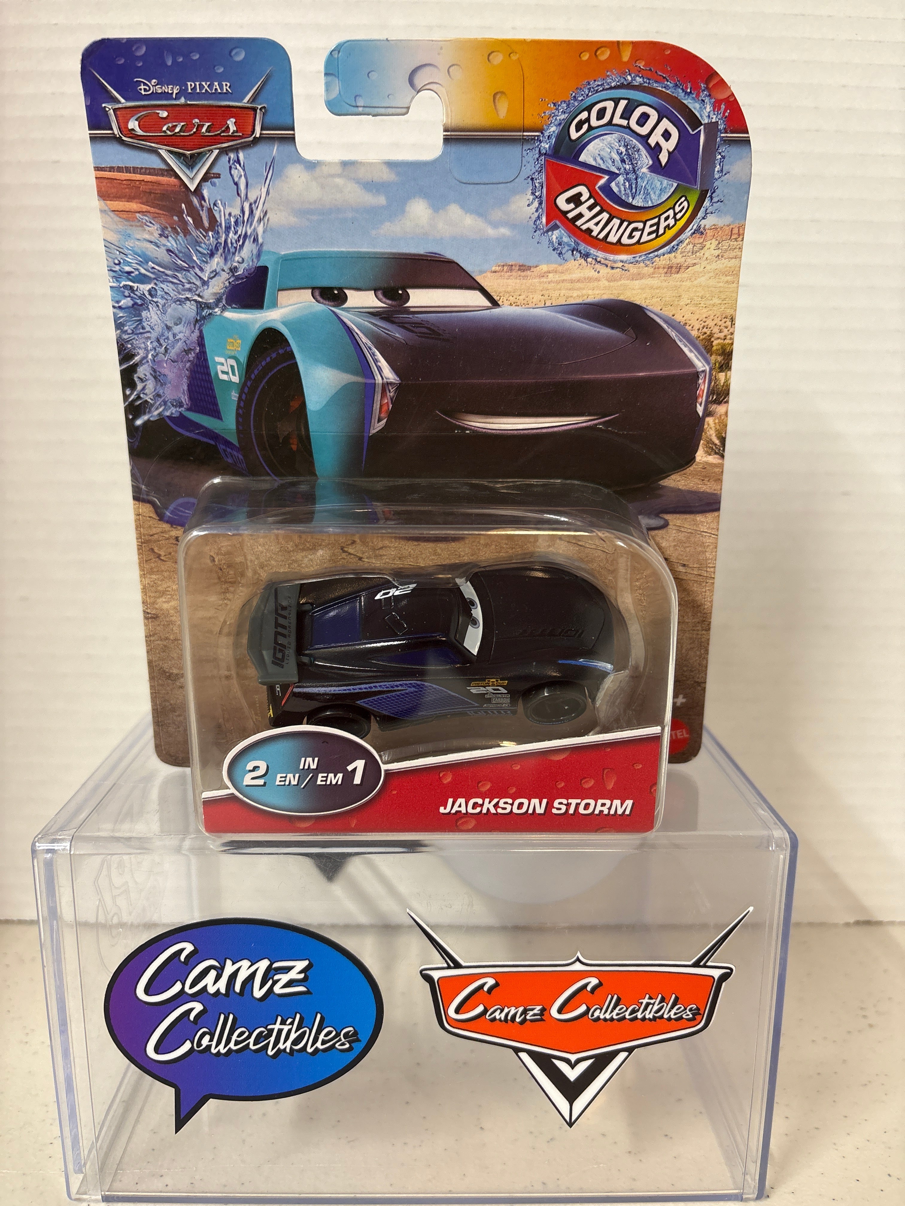 Disney Pixar Cars Color Changer Jackson Storm