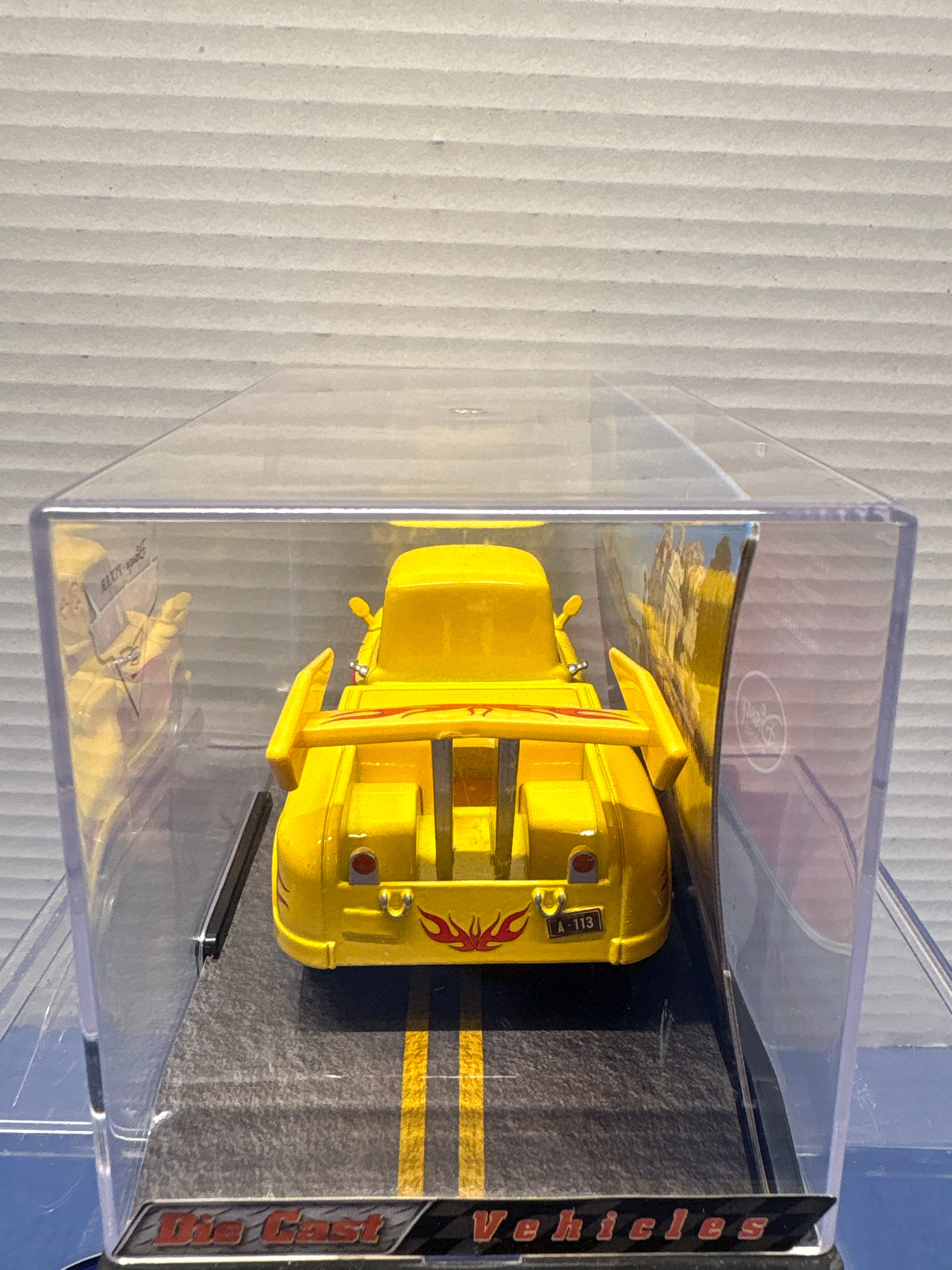 Disney Pixar Cars 2 Disney Store 1:43 Drag Star Mater (Hot Rod Mater)