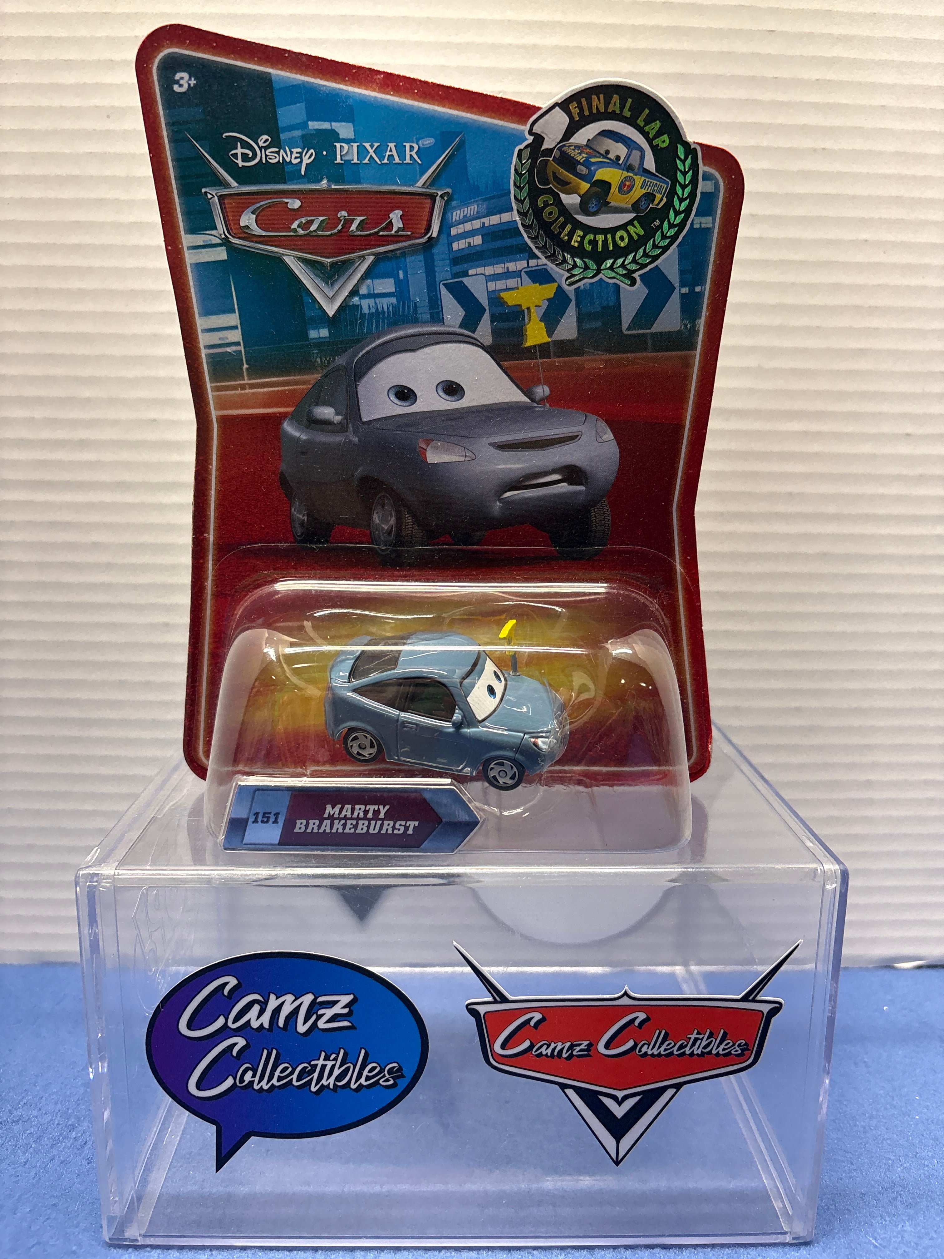 Disney Pixar Cars Final Lap Collection Marty Brakedust