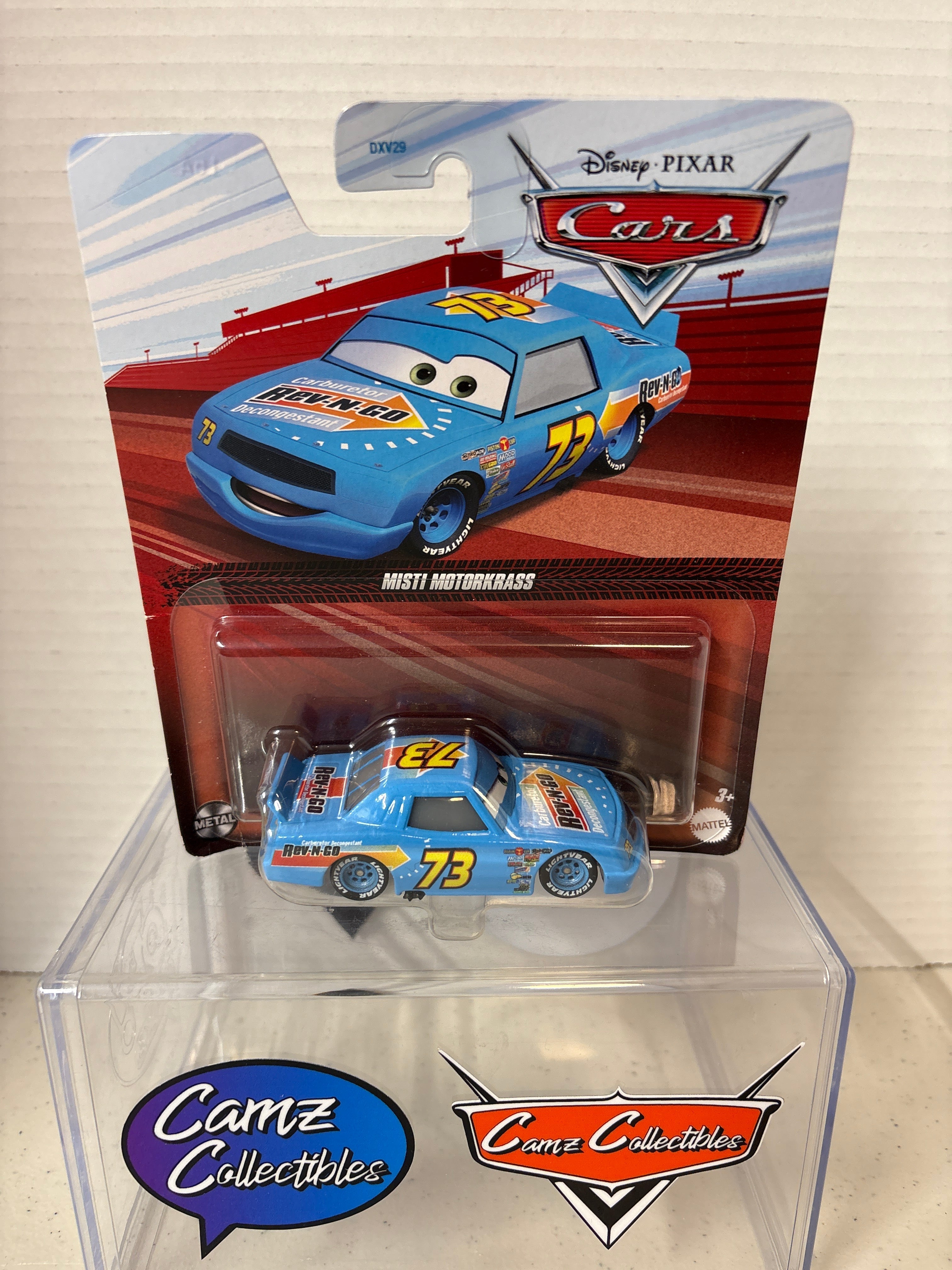 Disney Pixar Cars Misti Motorkrass # 73