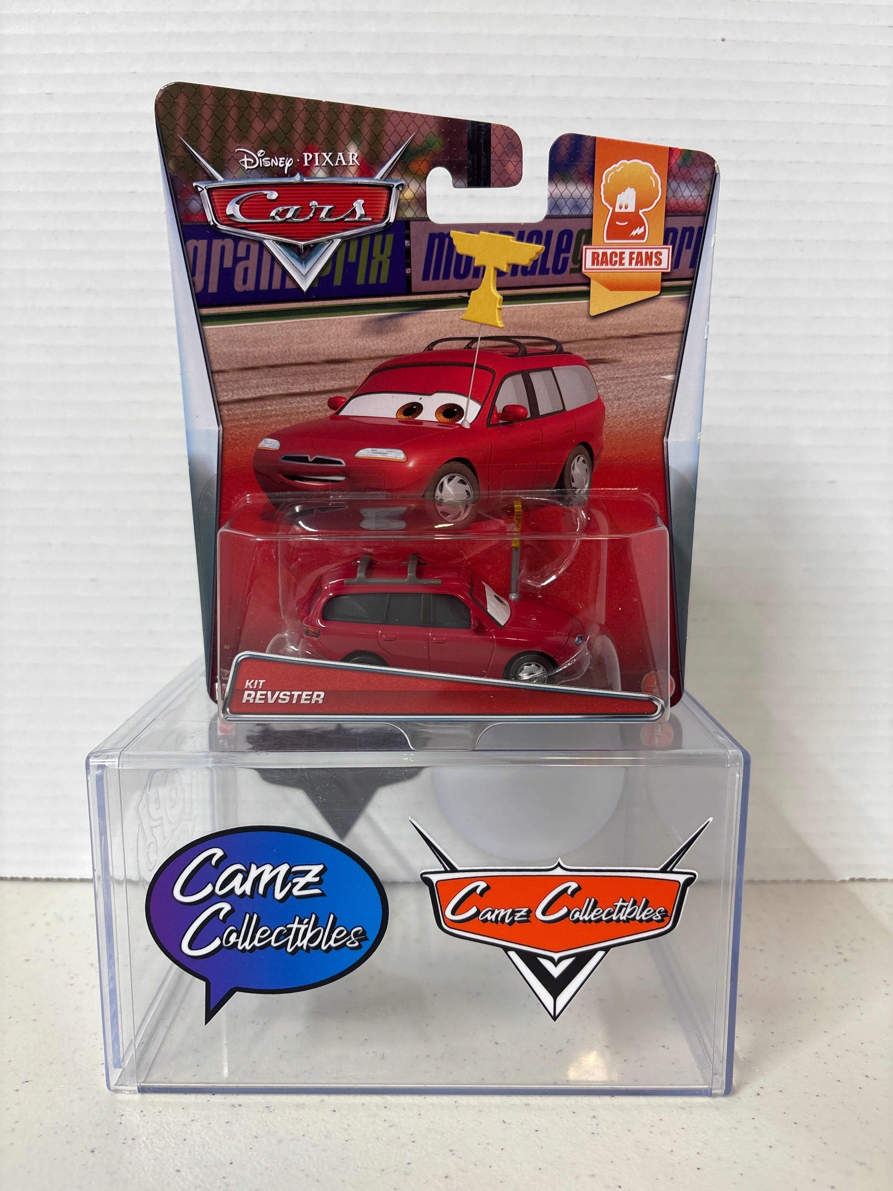 Disney Pixar Cars Kit Revster Race Fans