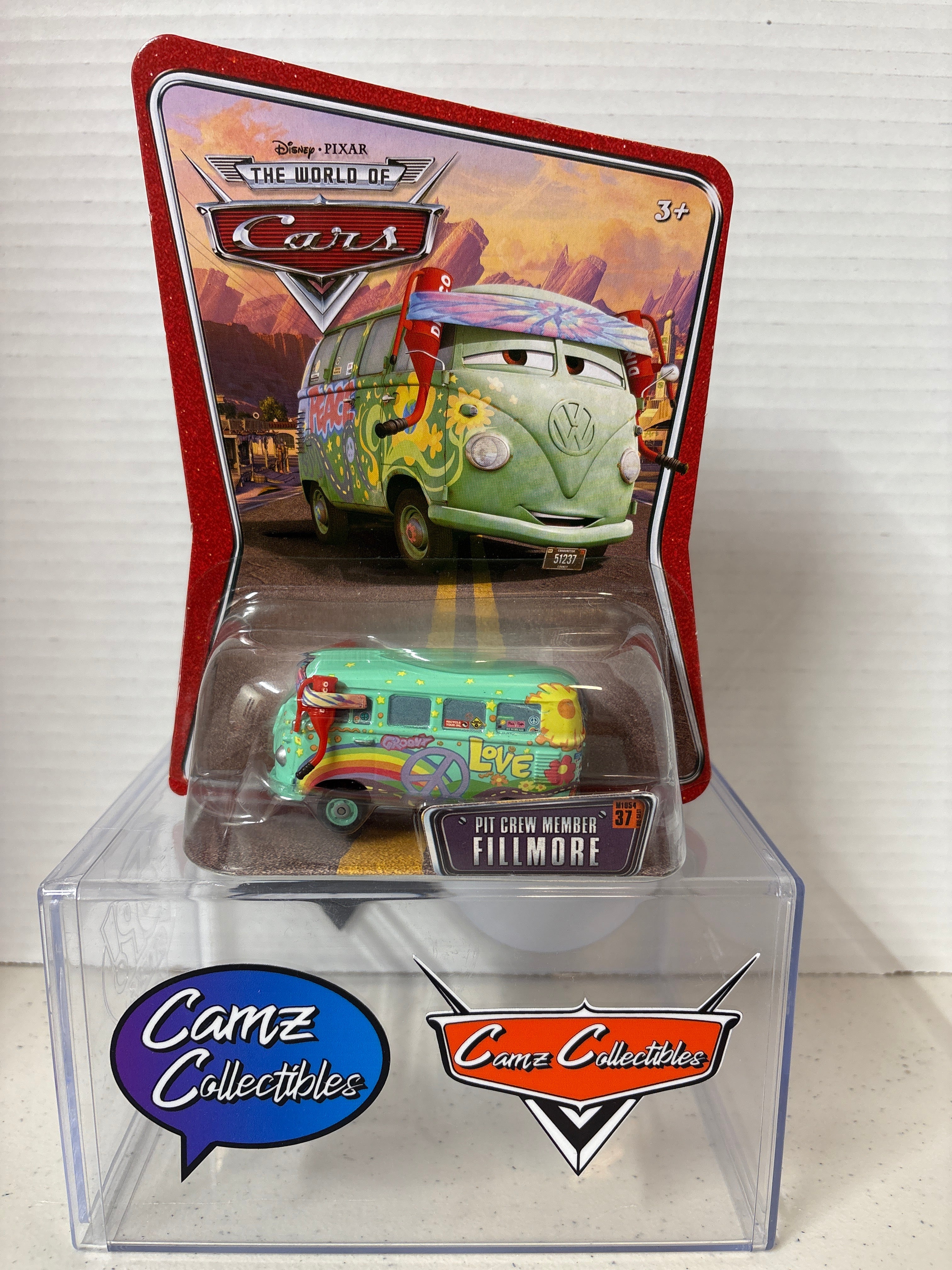 Disney Pixar Cars World of Cars Pit Crew Member Fillmore