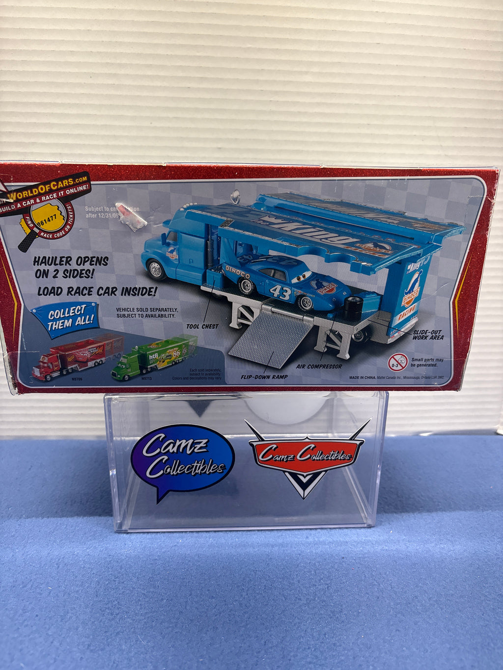 Disney Pixar Cars Gray Hauler