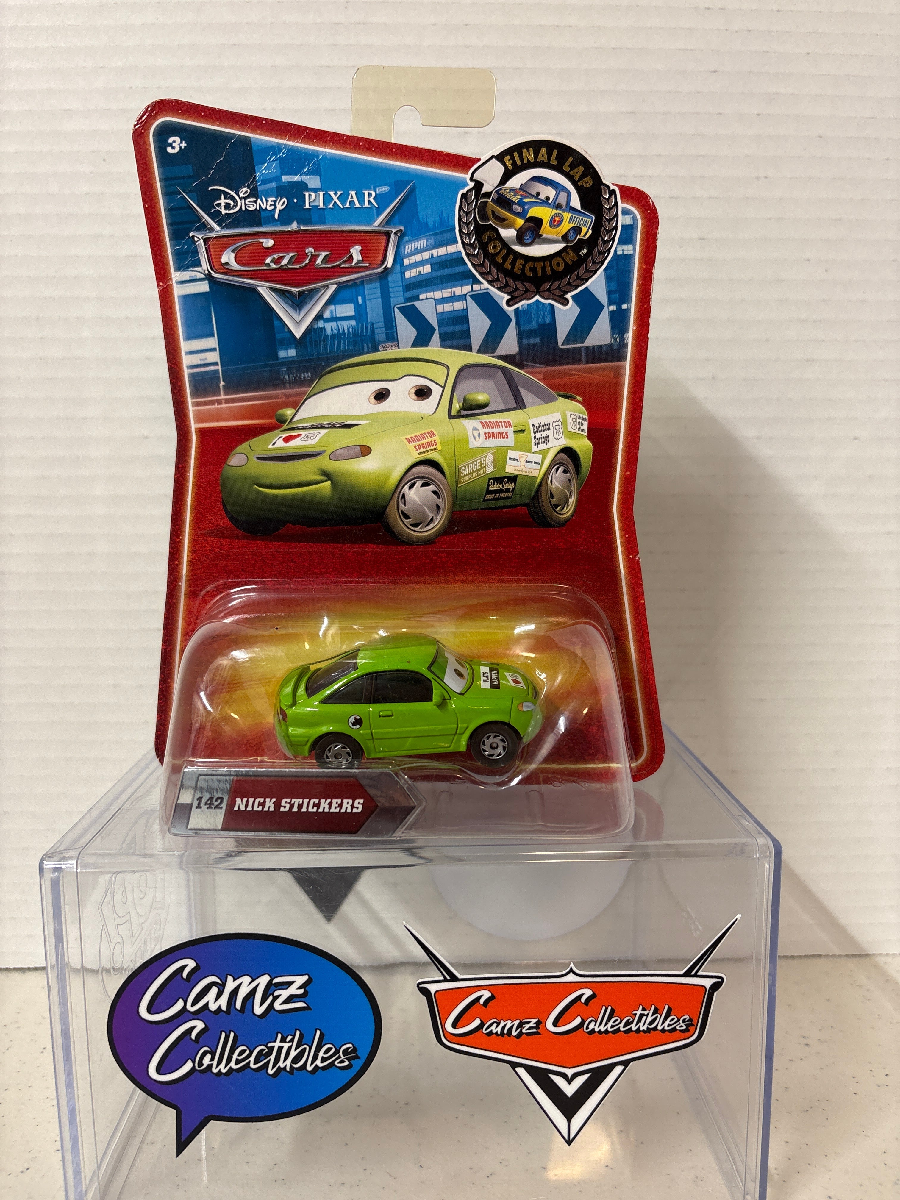Disney Pixar Cars Final Lap Collection Nick Stickers