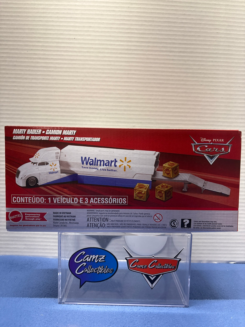 Disney Pixar Cars Marty Walmart Hauler 2022 re release
