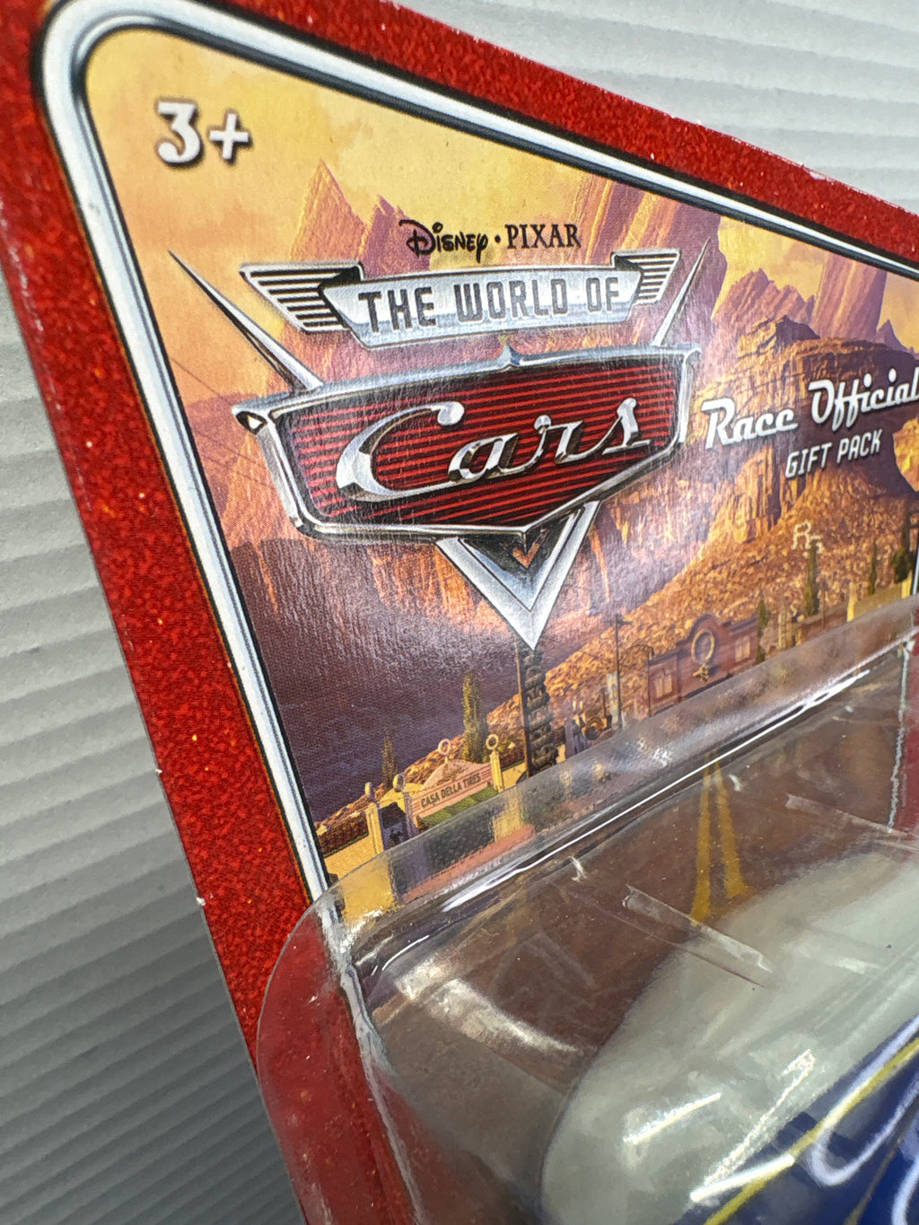 Disney Pixar Cars World of Cars Gift Pack Al Oft The Lightyear Blimp, Race Official Tom, Tow
