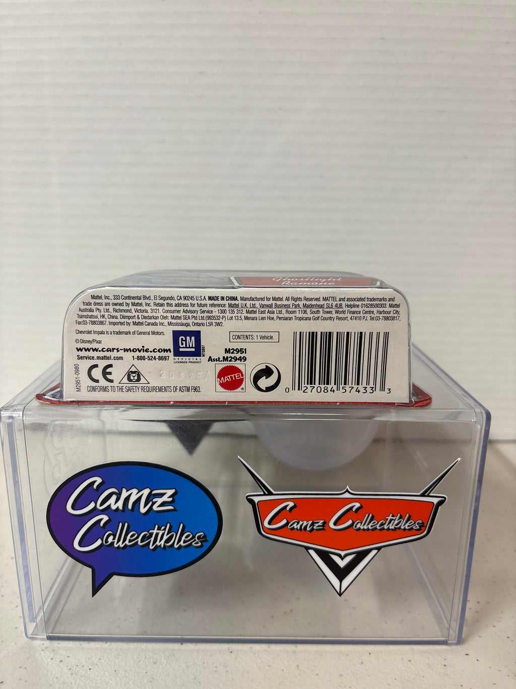 Disney Pixar Cars Live Ghostlight Ramone GM logo