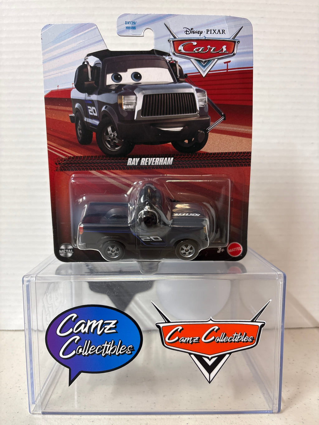 Disney Pixar Cars Ray Reverham 2026 release on 2021 metal card case 95FE