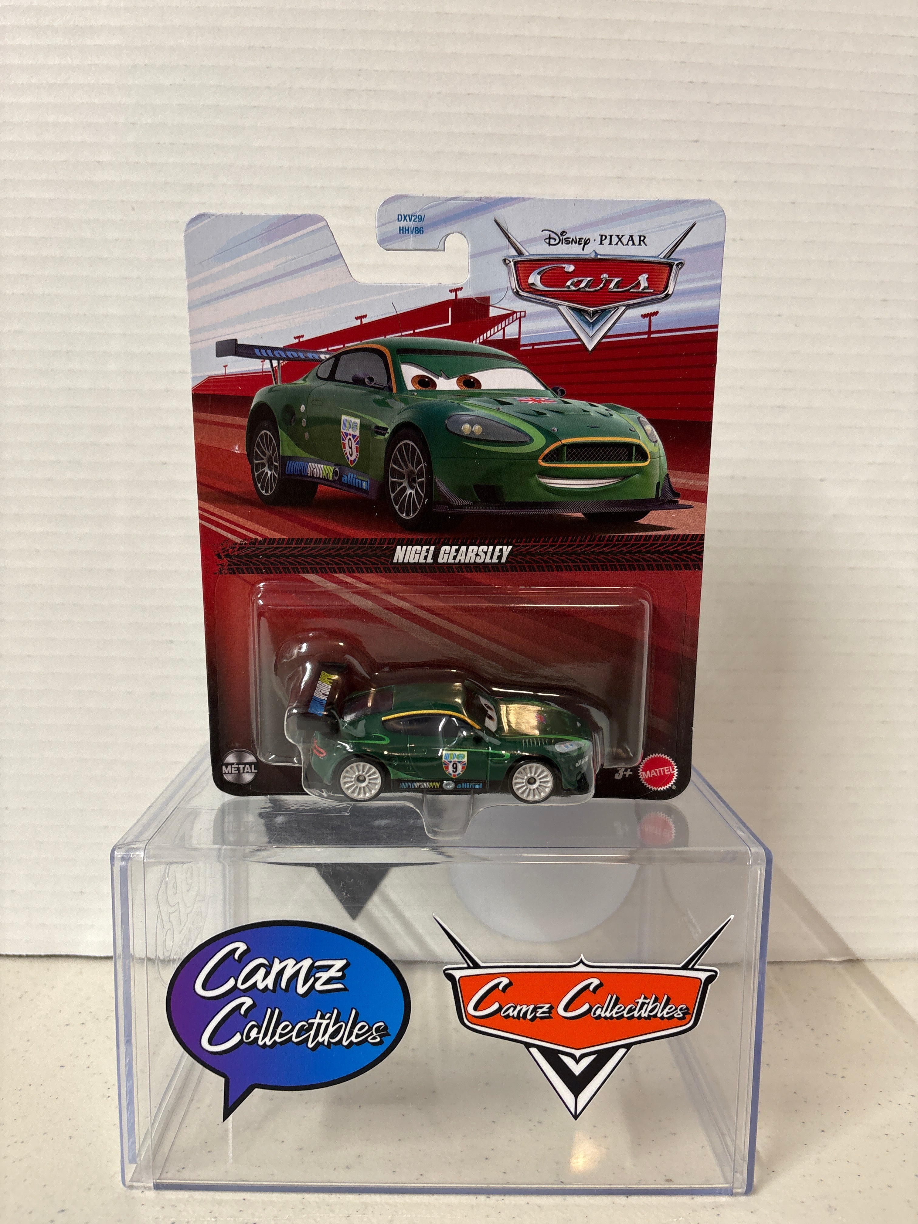 Disney Pixar Cars 2026 case 95FG release on 2021 Metal card Nigel Gearsley