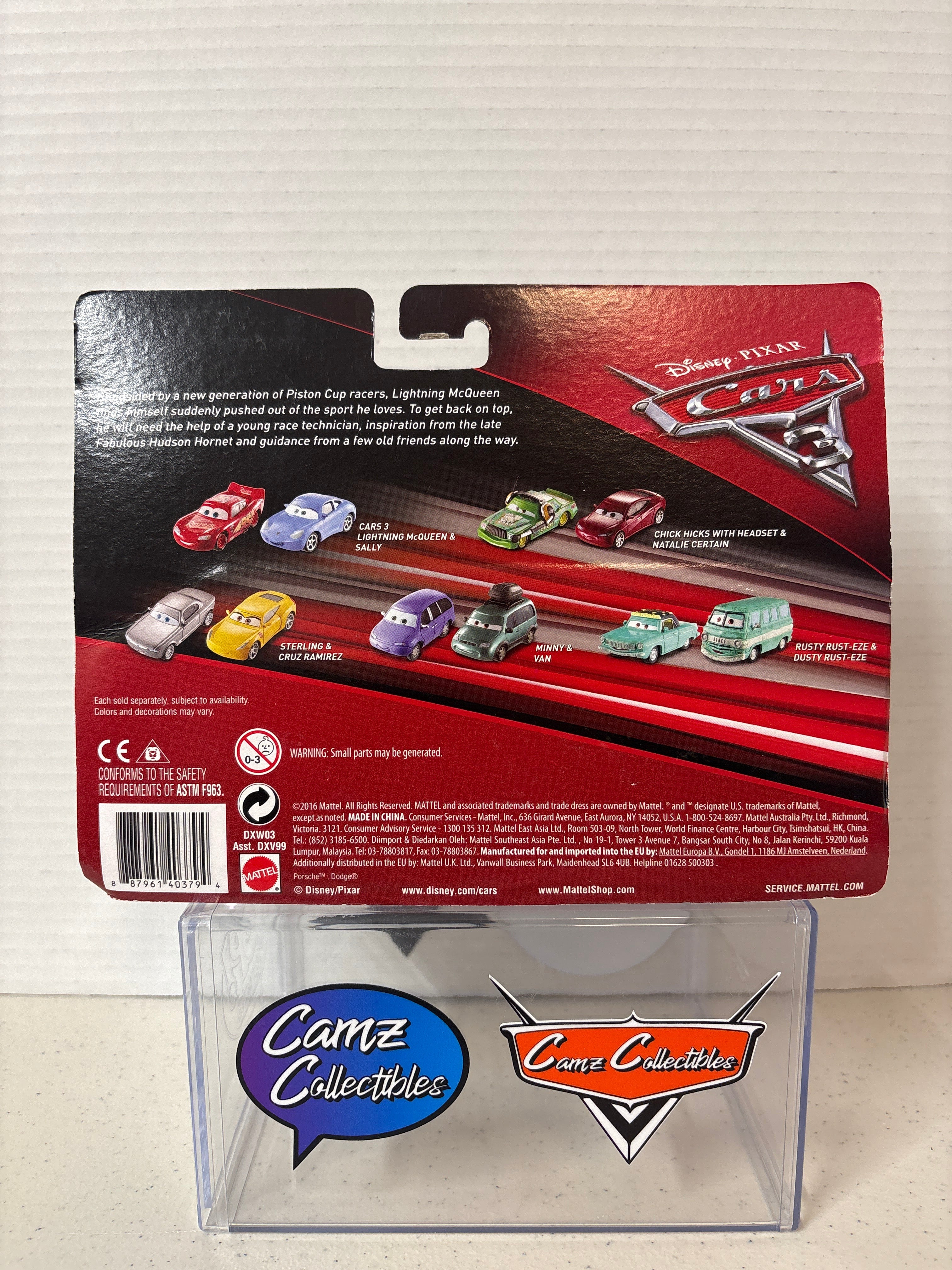Disney Pixar Cars 3 Two pack Bobby Swift and Cal Weathers