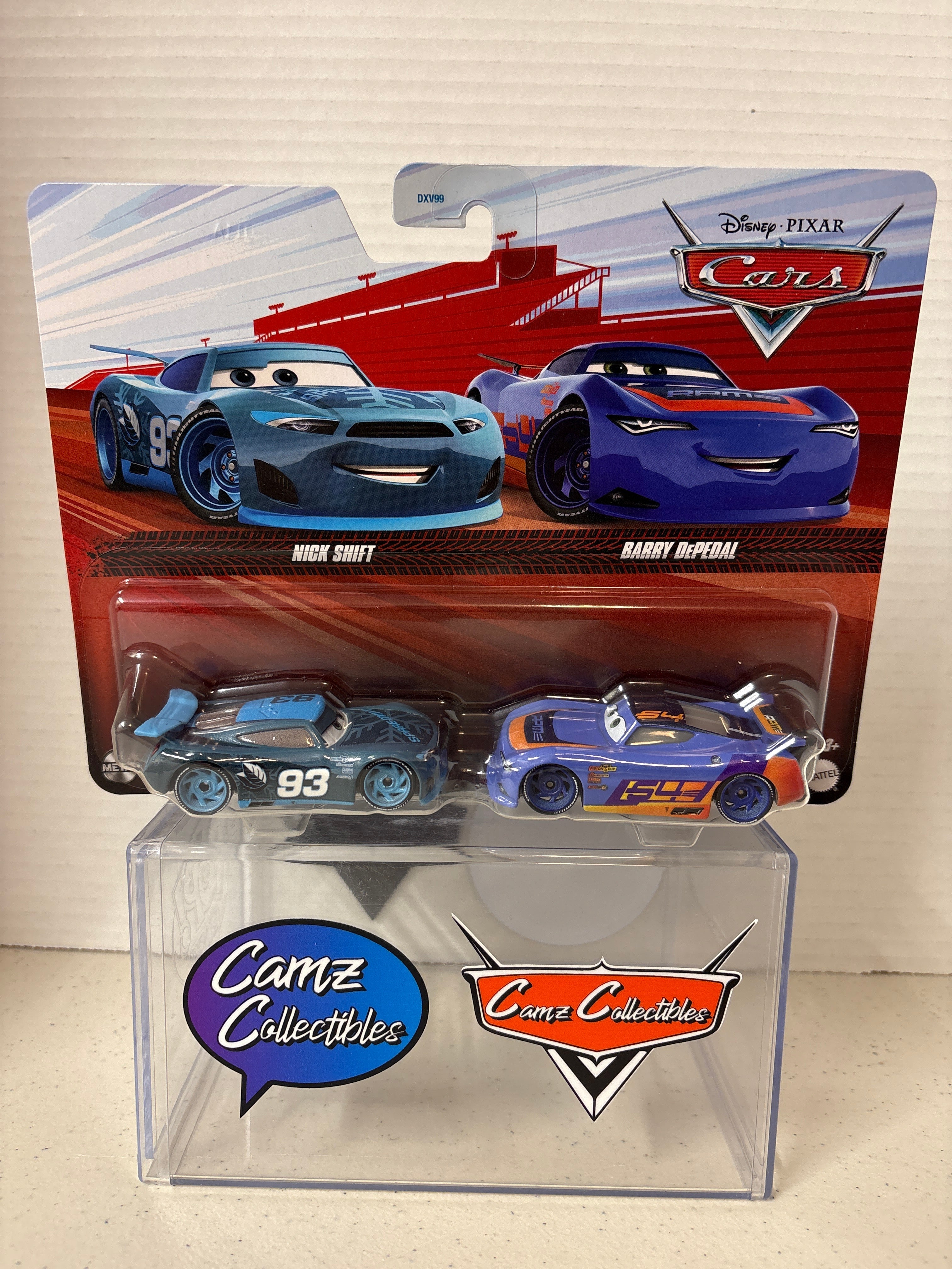 Disney Pixar Cars Nick Shift & Barry DePedal
