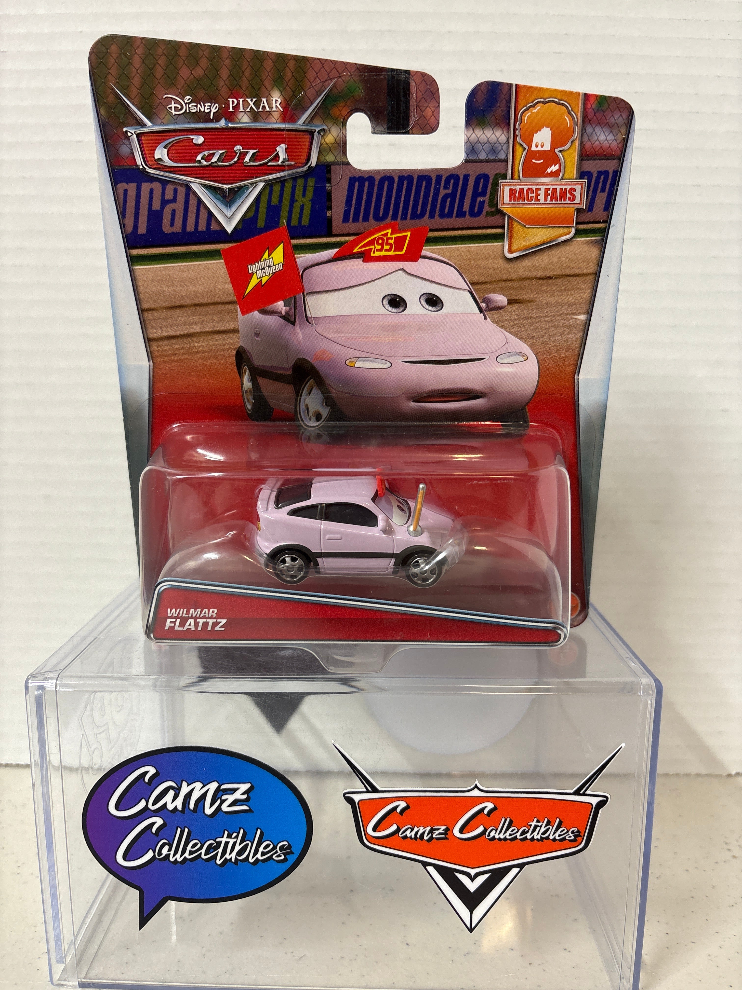 Disney Pixar Cars Wilmar Flattz Race Fans