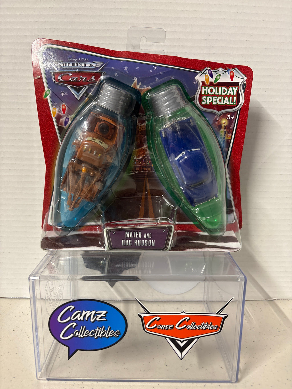 Disney Pixar Cars World of Cars Holiday Special Mater & Doc Hudson