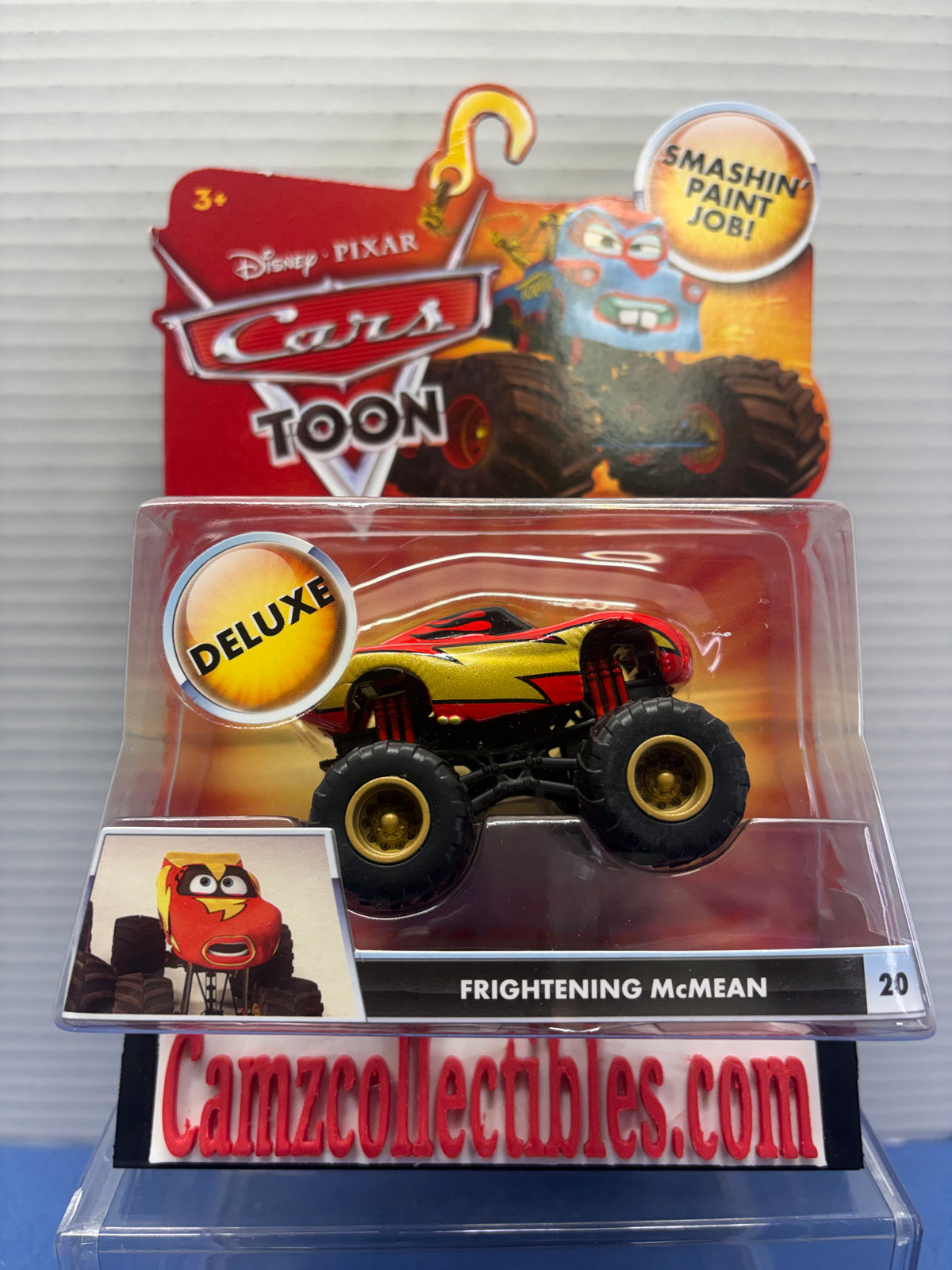 Disney Pixar Cars Toon Deluxe Frightening McMean #20