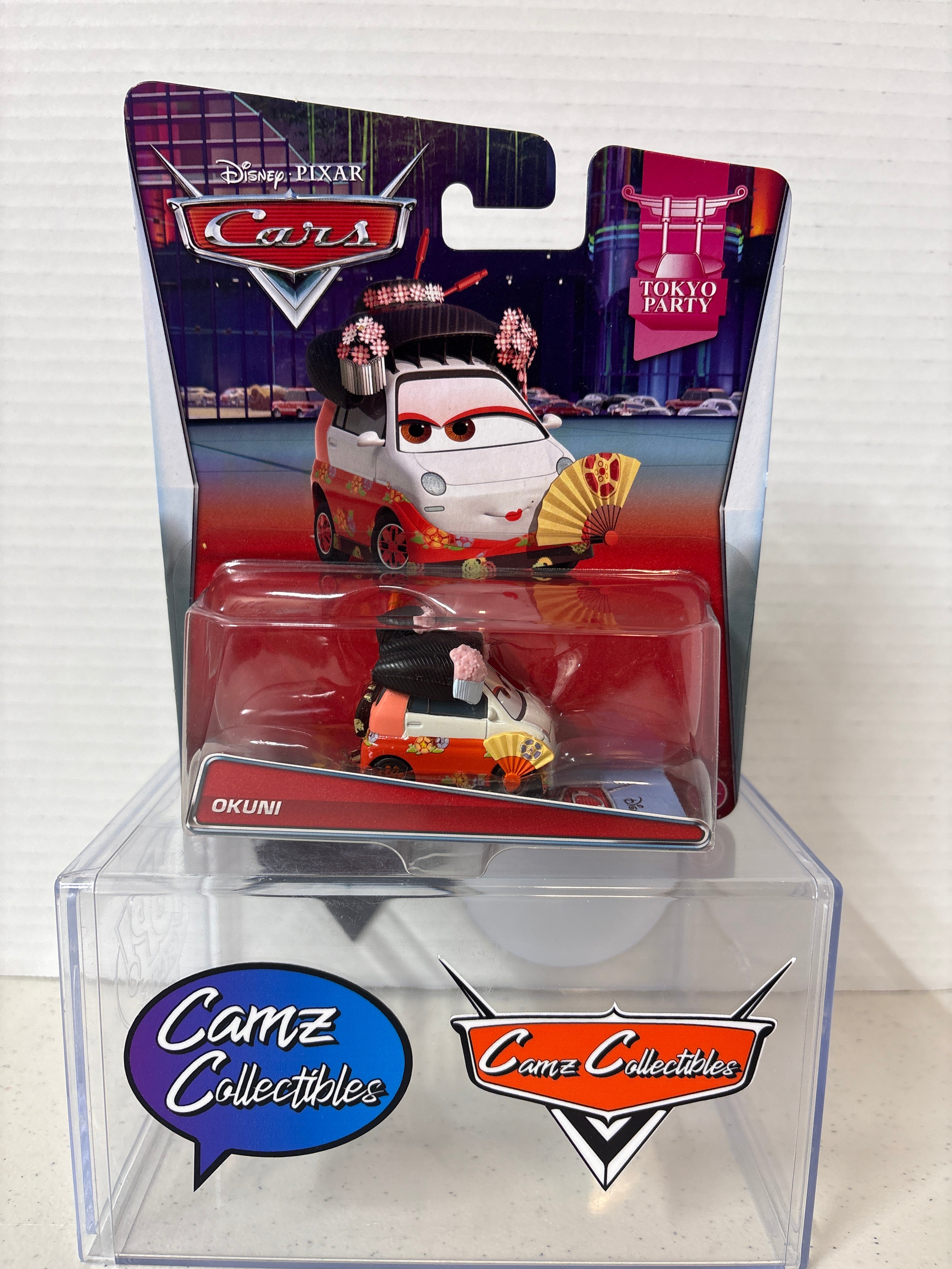 Disney Pixar Cars 2 Tokyo Party Okuni