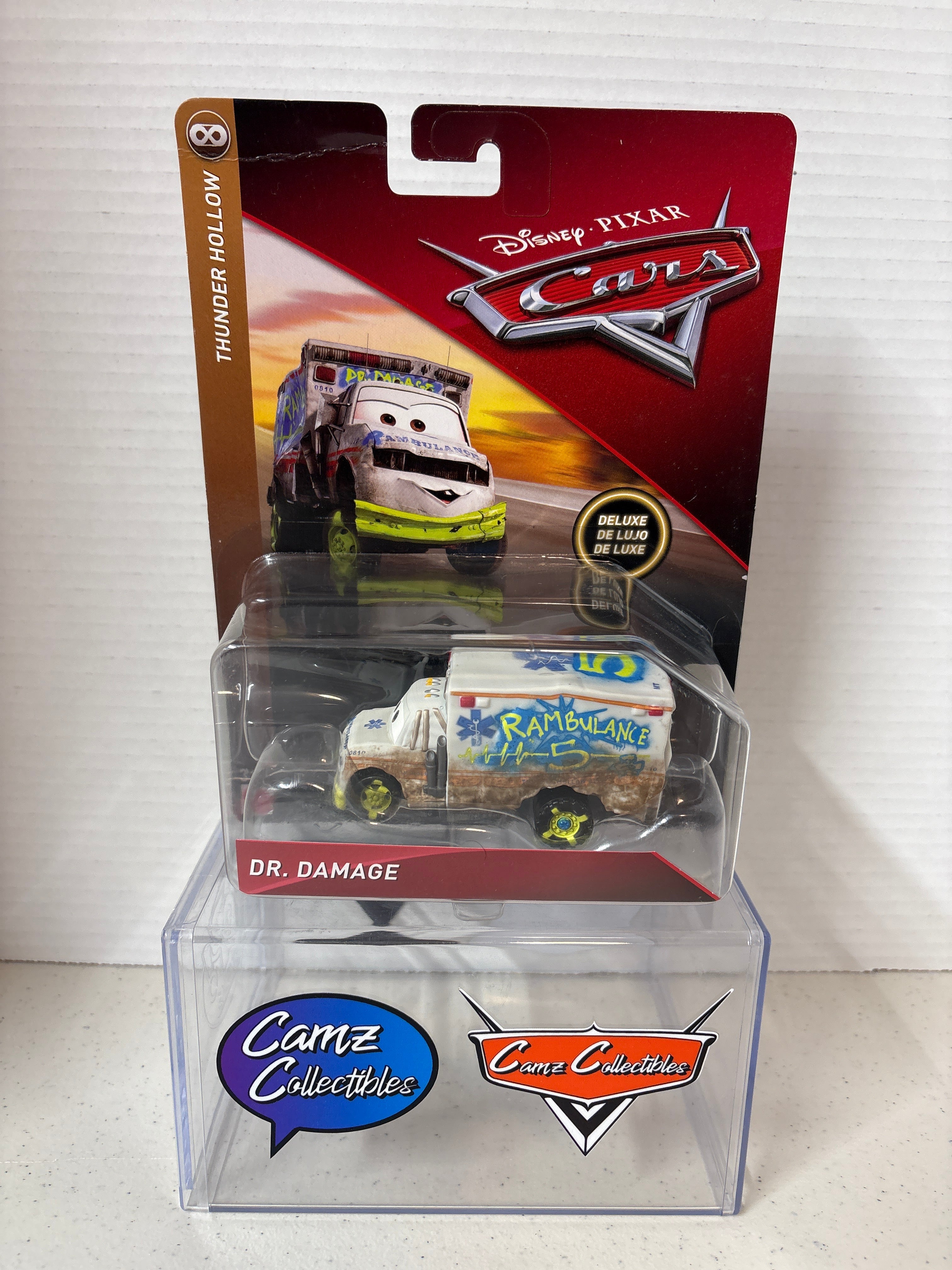 Disney Pixar Cars Thunder Hollow Dr. Damage Deluxe