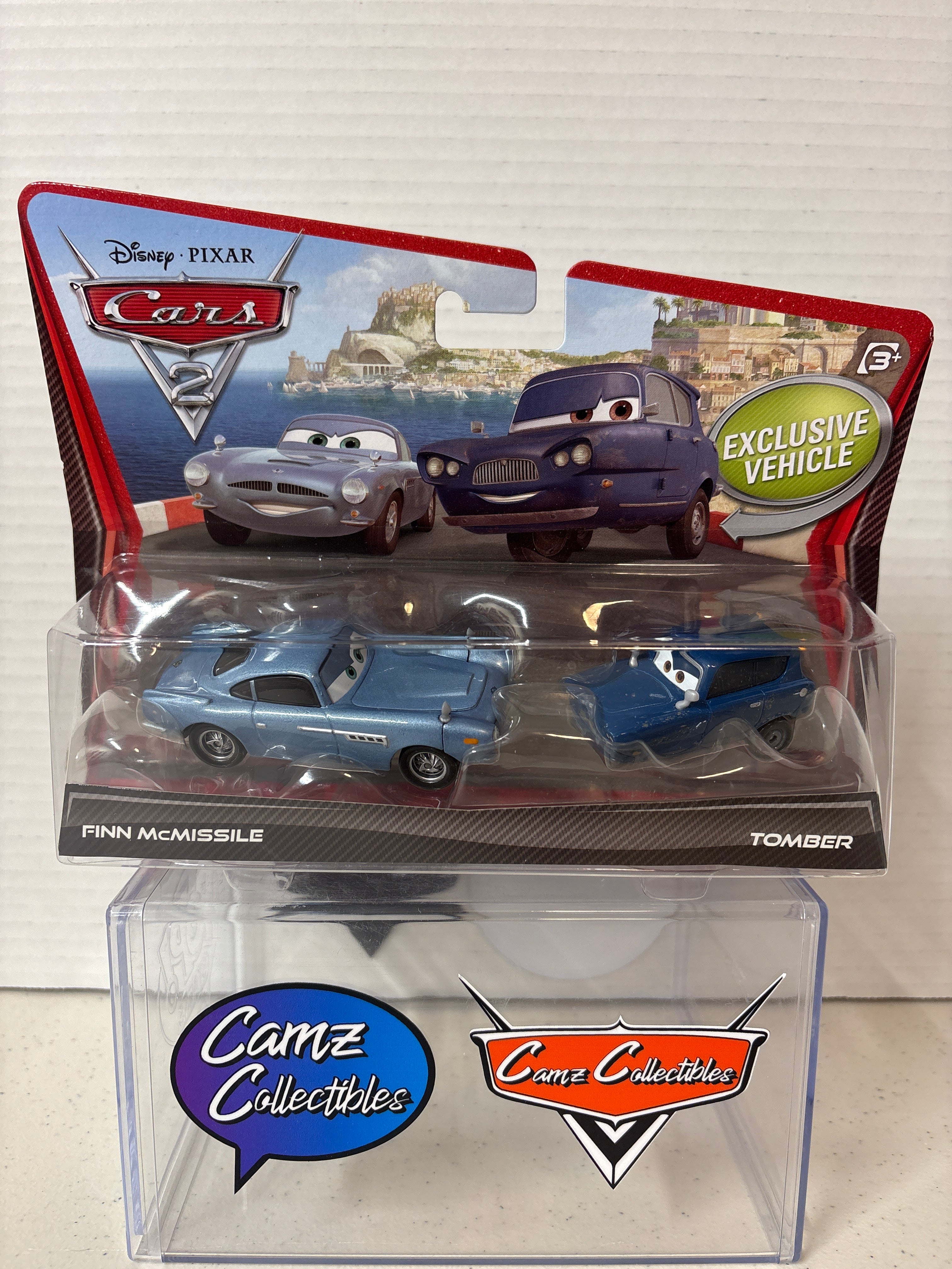 Disney Pixar Cars two-pack Finn Mcmissile and Tomber