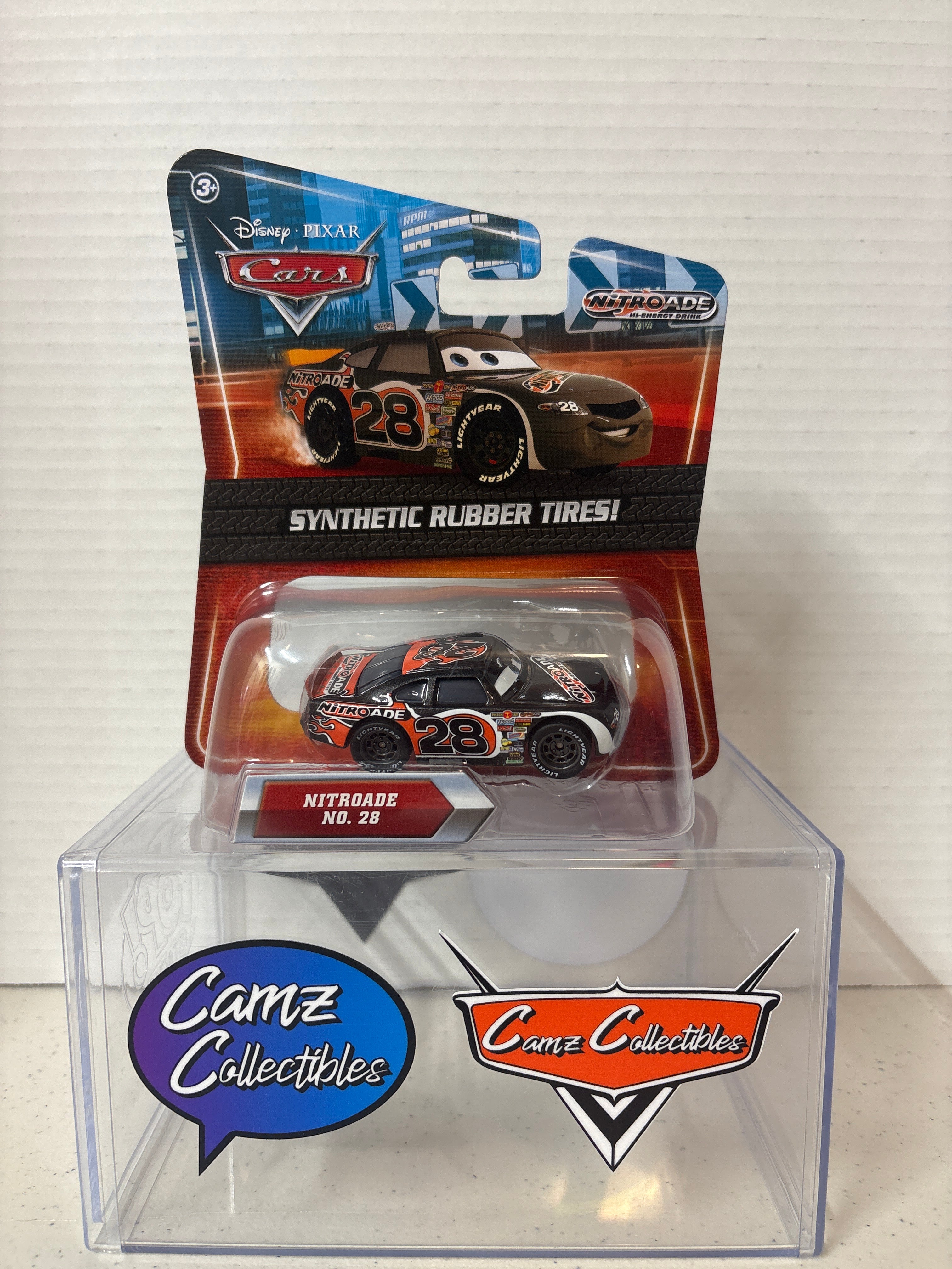 Disney Pixar Cars Synthetic Rubber Tires Nitroade #28