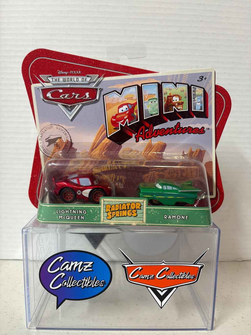 Disney Pixar Cars Mini Adventures Radiator Springs Lightning McQueen & Ramone