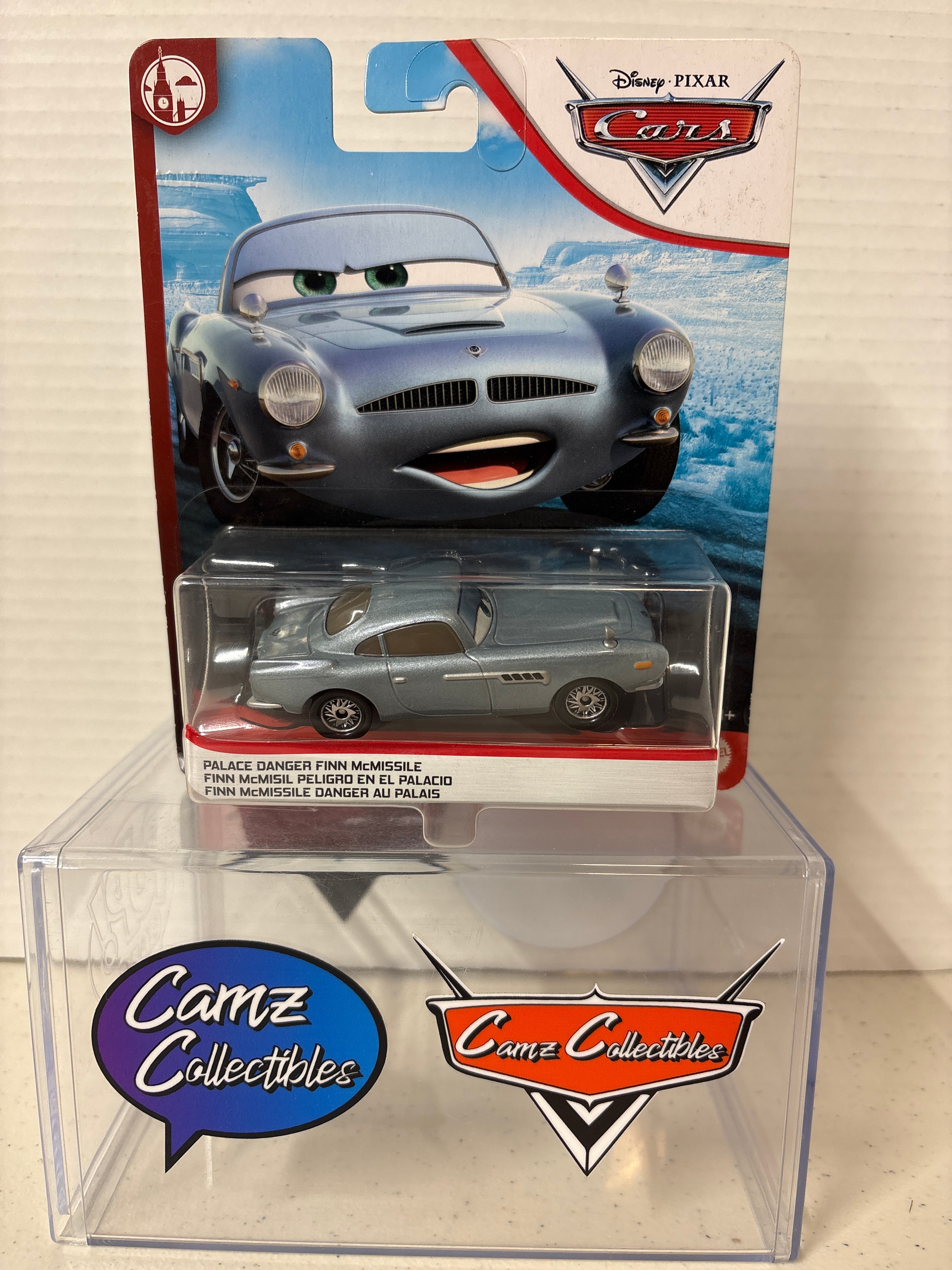 Disney Pixar Cars Palace Danger Finn McMissile on London Chase Card