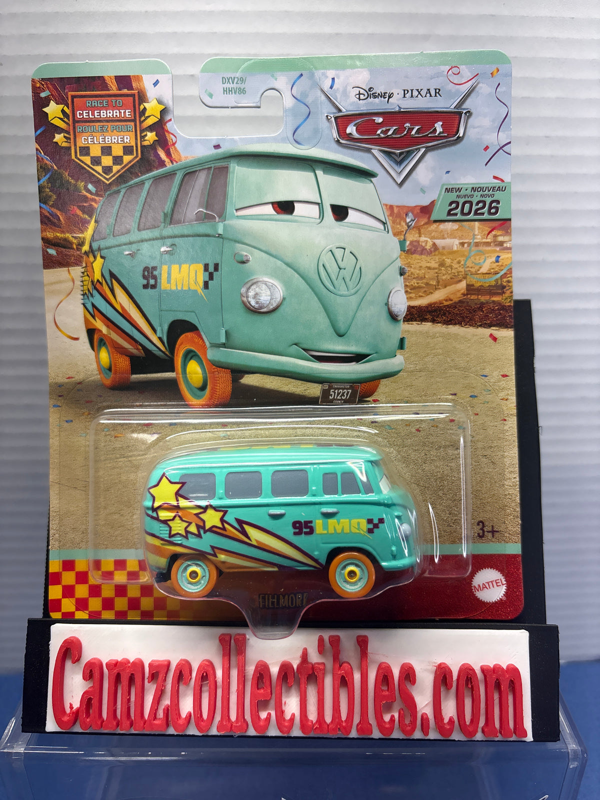 Disney Pixar Cars 20th Anniversary Race to Celebrate Fillmore