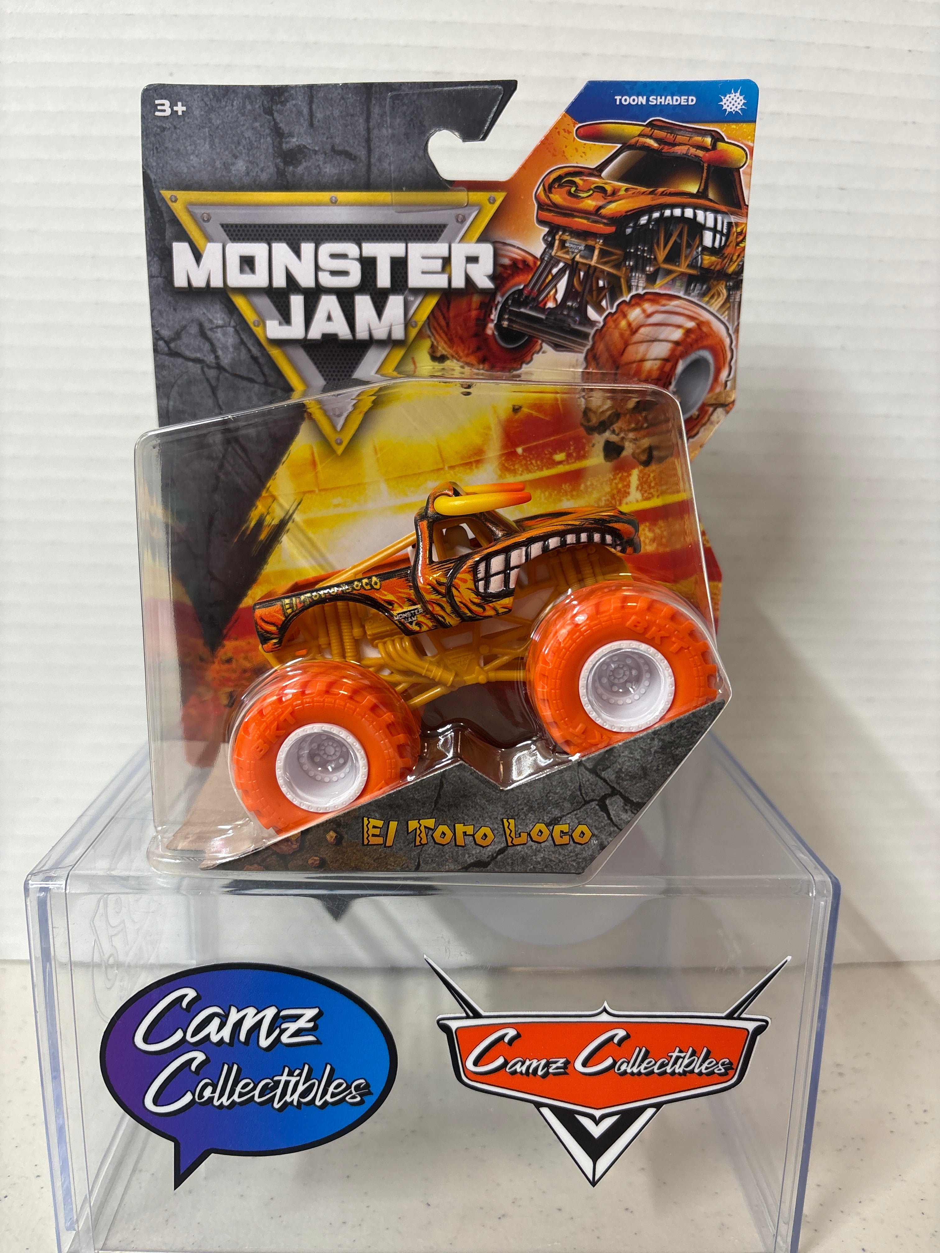 Spinmaster Monster Jam 2026 El Toro Loco Toon Shaded