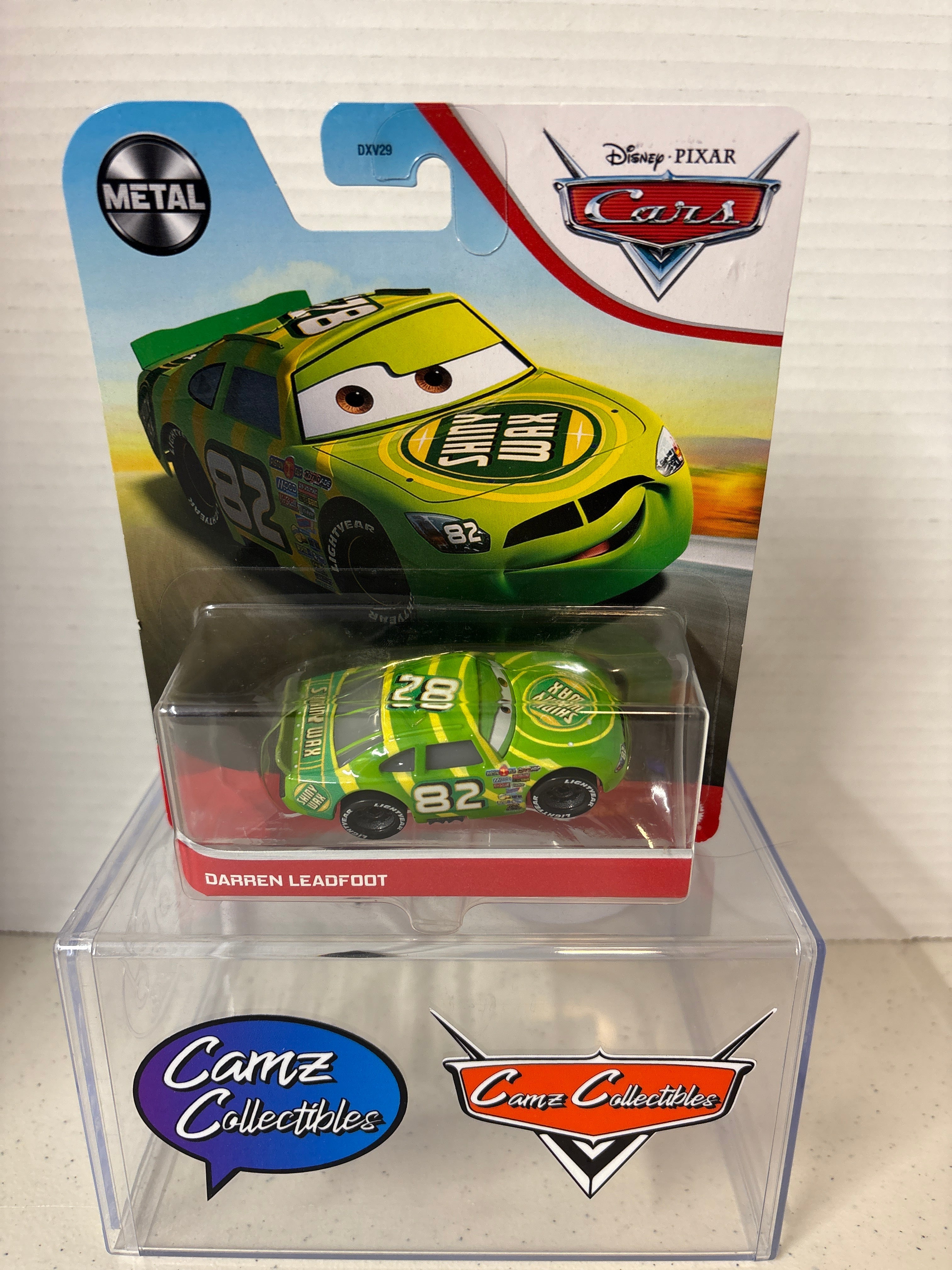 Disney Pixar Cars Darren Leadfoot #82 Metal
