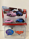 Disney Pixar Cars 2-pack Paris Tour Nancy & John
