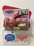 Disney Pixar Cars World of Cars Mini Adventures Sarge's Boot Camp Ramone & Flo