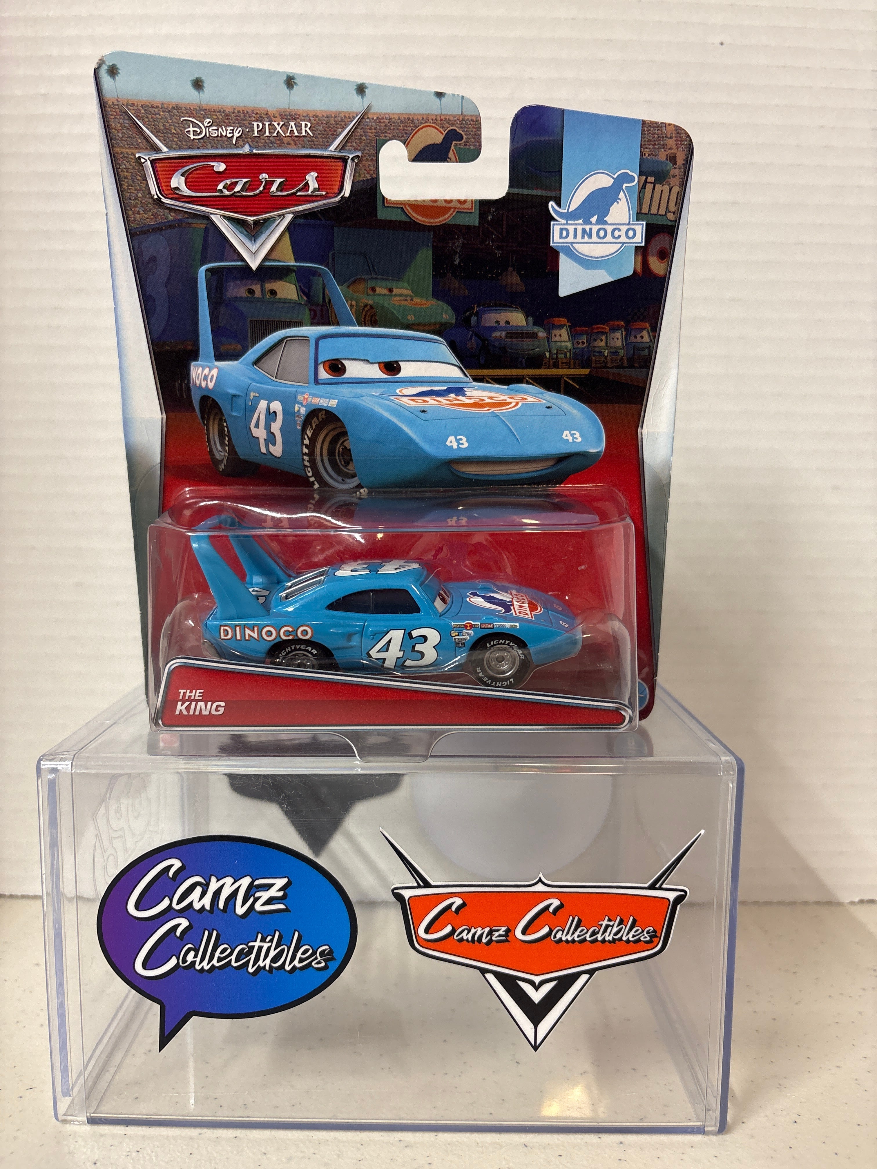 Disney Pixar Cars  The King on Dinoco Card