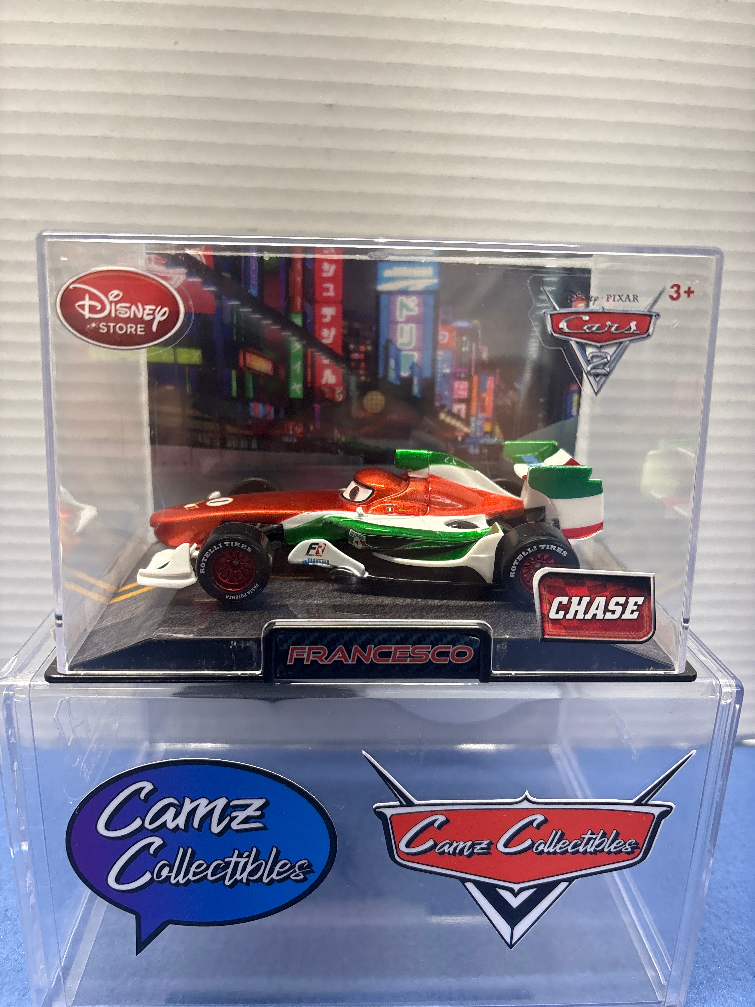 Disney Pixar Cars 2 Disney Store 1:43 Francesco Chase