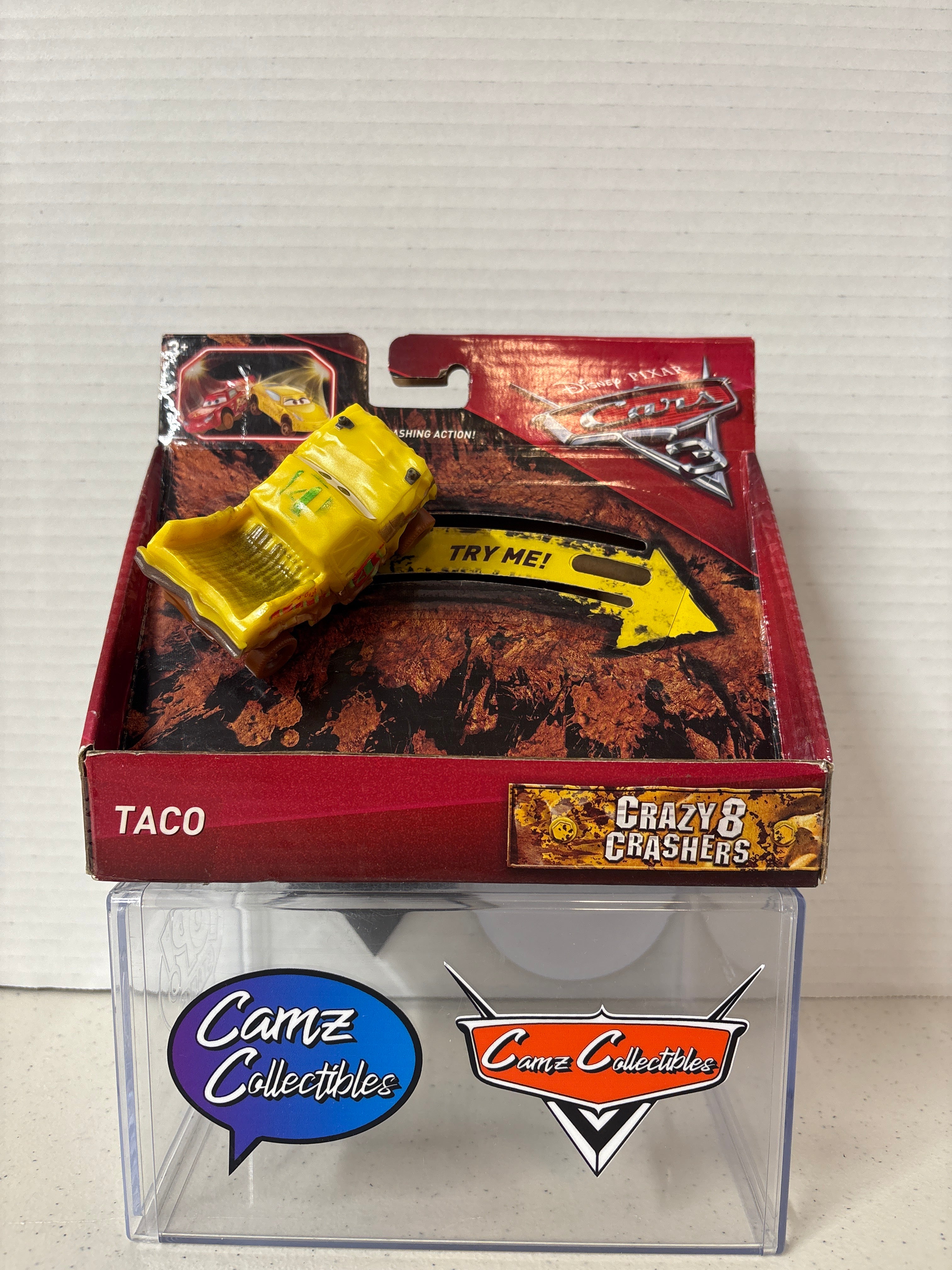 Disney Pixar Cars 3 Crazy 8 Crashers Taco