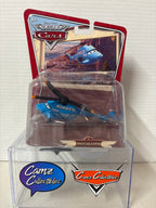 Disney Pixar Cars World of Cars Deluxe Dinoco Helicopter #5