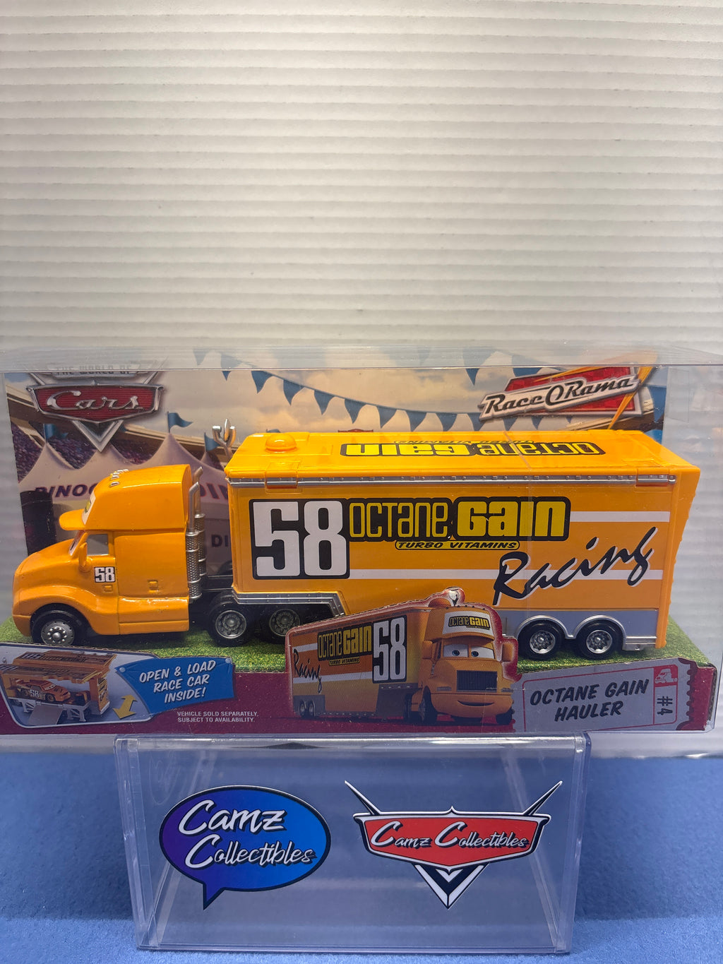 Disney Pixar Cars World of Cars Race o Rama Octane Gain Hauler