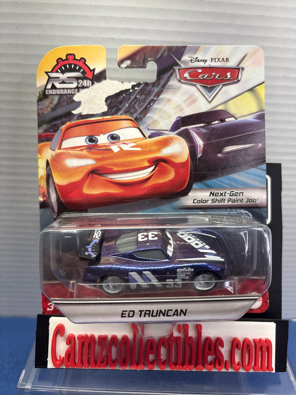 Disney Pixar Cars RS 24h Endurance Ed Truncan 33