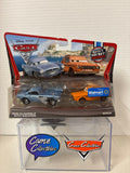 Disney Pixar Cars 2 Finn McMissile with Weapon & Grem Mater's Secret Mission Walmart Exclusive