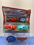 Disney Pixar Cars World of Cars Race O Rama Movie Moments Lightning McQueen & Kori Turbowitz