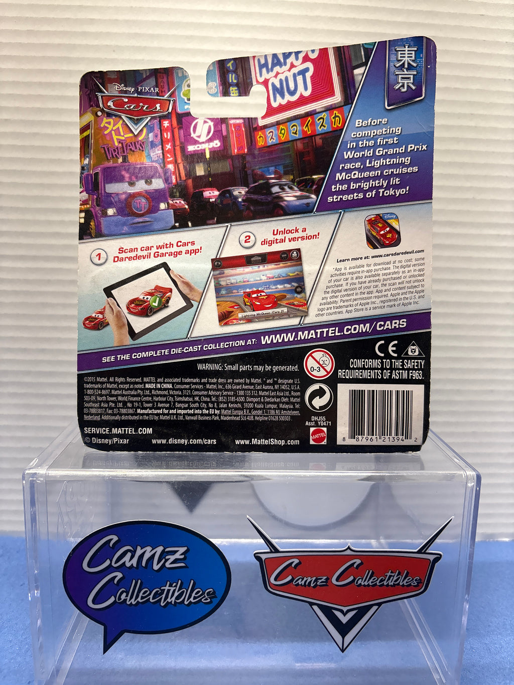 Disney Pixar Cars Jesse Haullander Cruisin Tokyo card