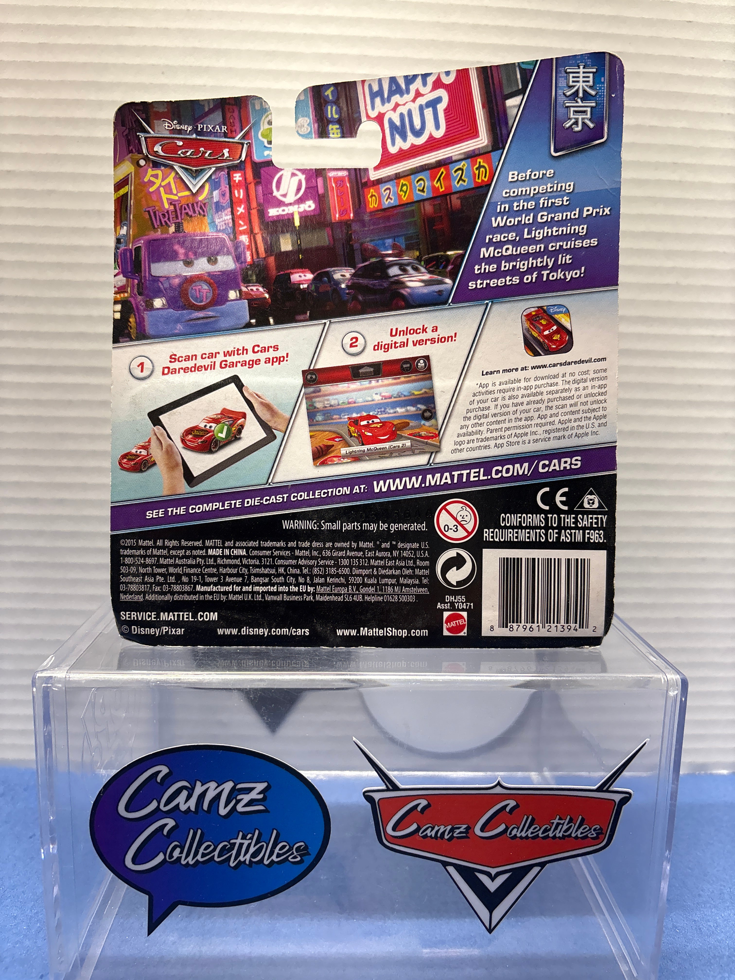 Disney Pixar Cars Jesse Haullander Cruisin Tokyo card