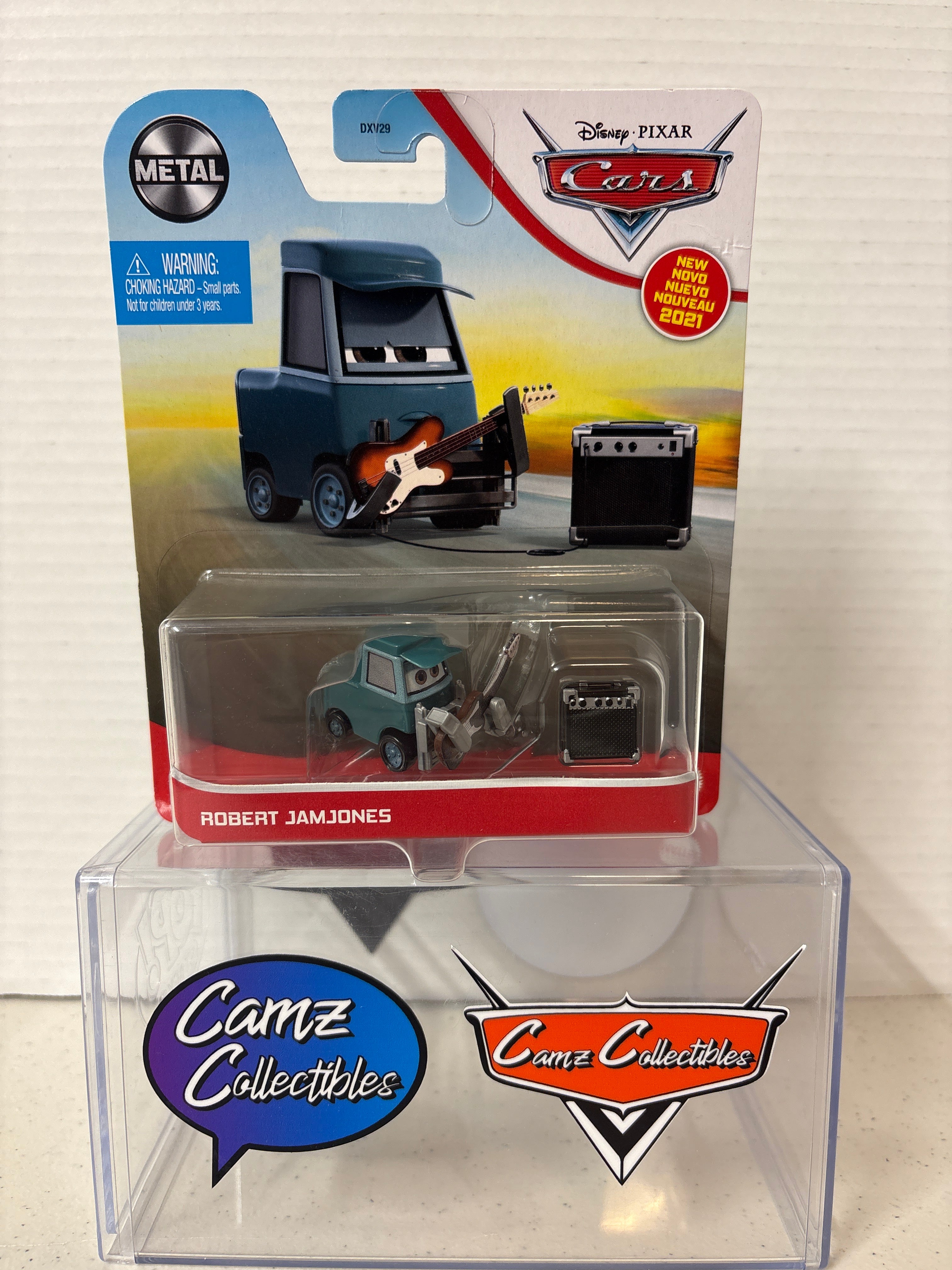 Disney Pixar Cars Robert JamJones Metal