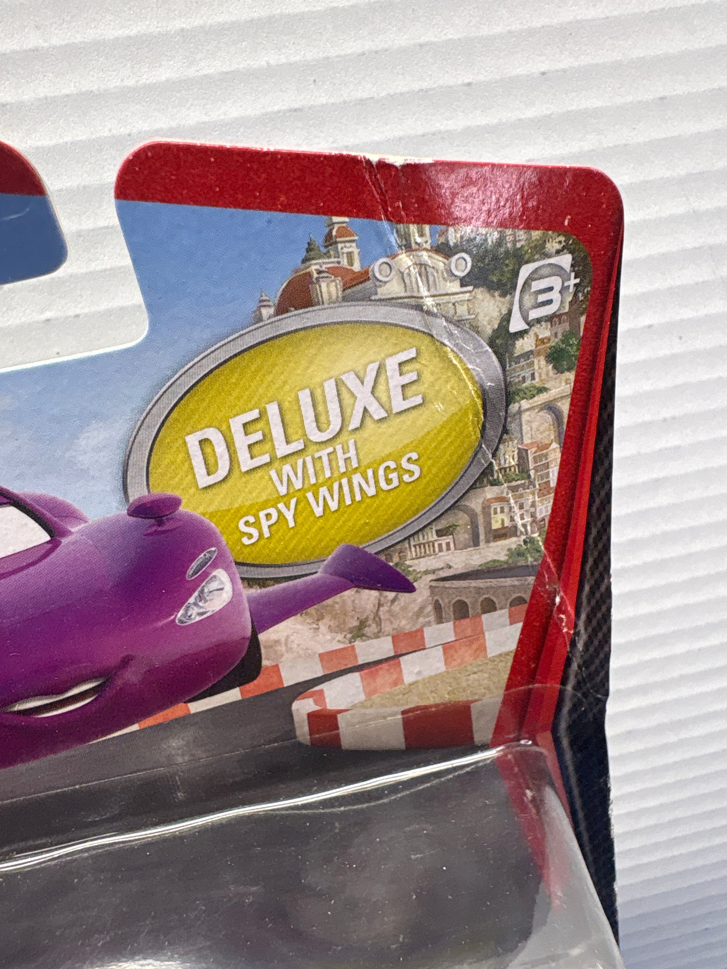 Disney Pixar Cars 2 Deluxe Holley Shiftwell with Wings (card condition)