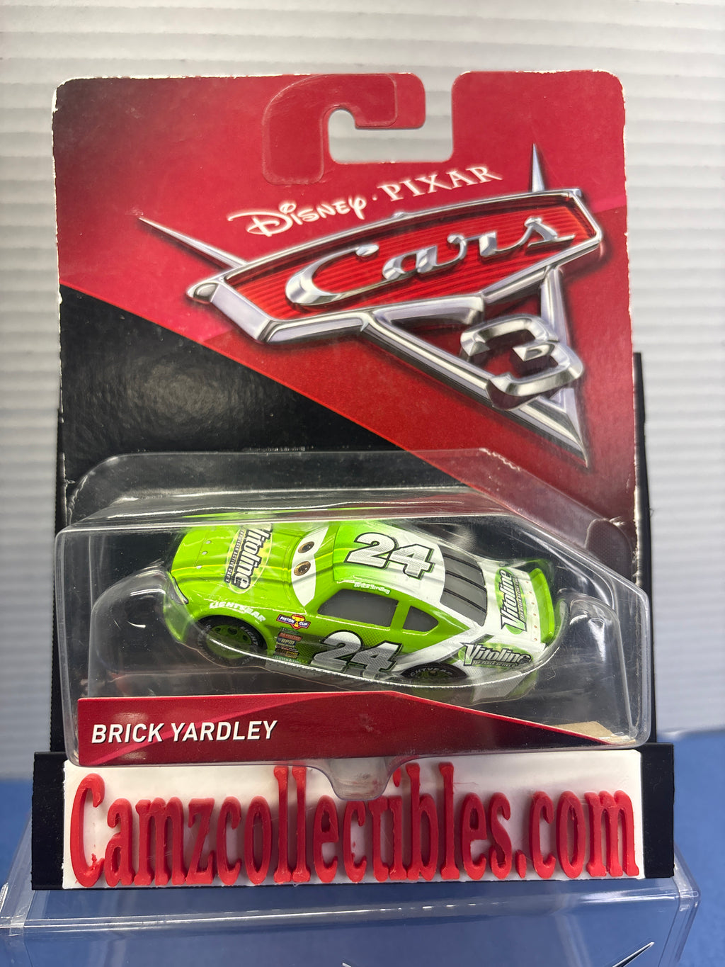 Disney Pixar Cars 3 Racers Bundle of 4 - Brick Yardley, Tim Treadless, and quantity of 2 Chip Gearings
