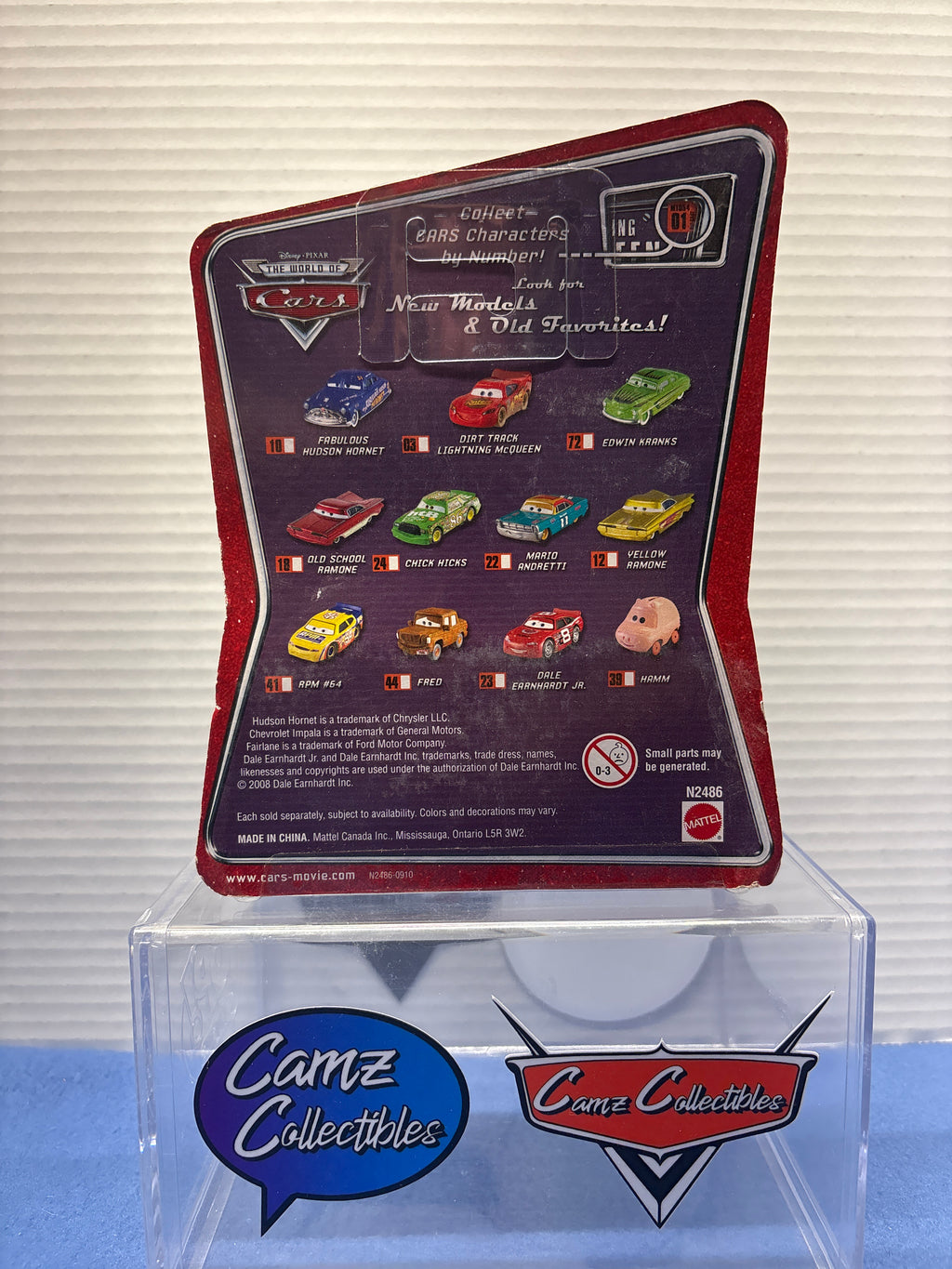 Disney Pixar Cars World of Cars Edwin Kranks #72