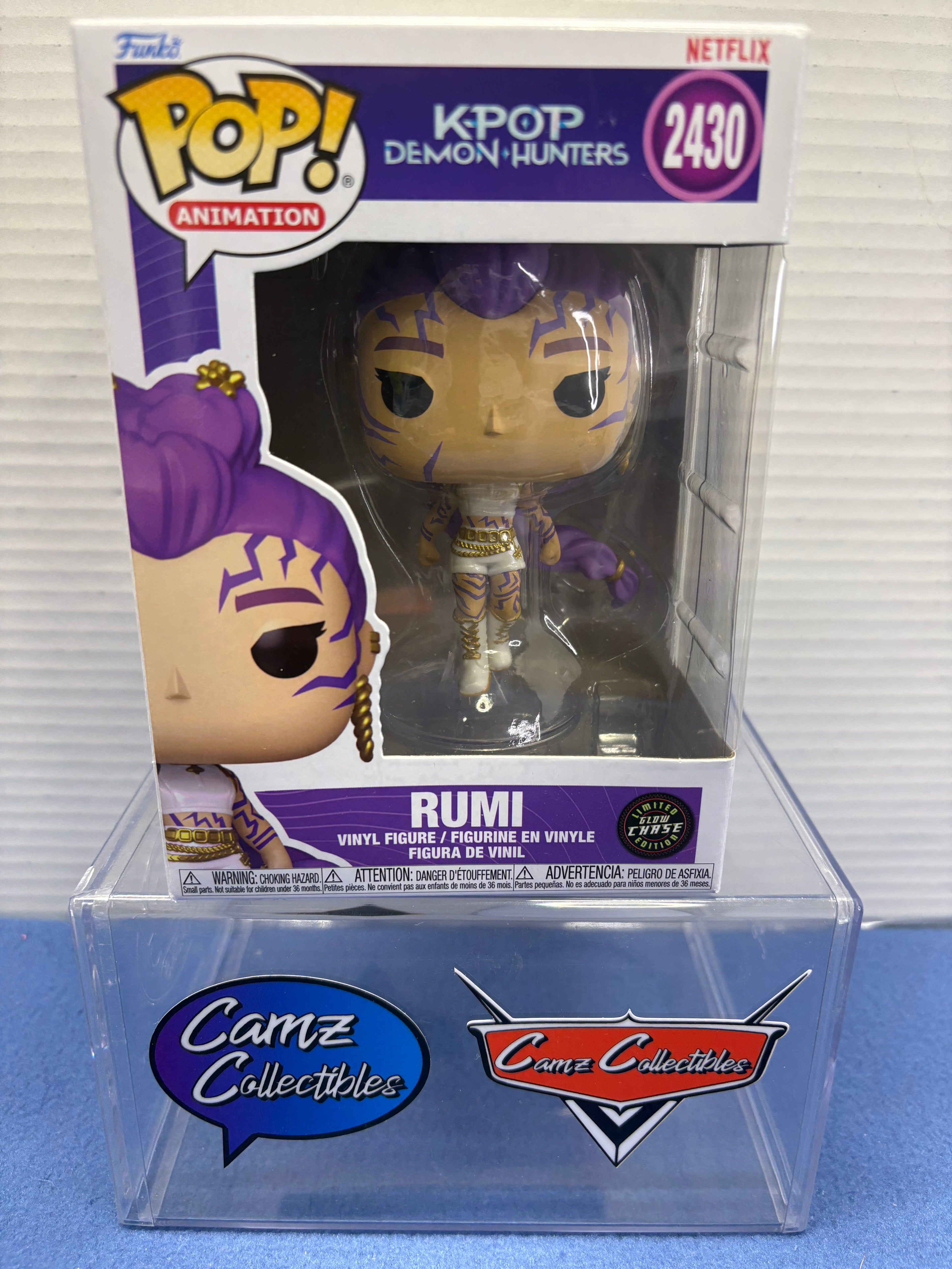 Funko Pop K-Pop Demon Hunters Rumi #2430 (Glow Chase)