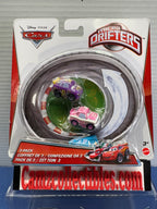 Disney Pixar Cars Micro Drifters 3 Pack Tank Coat, Bling Bling McQueen, Transberry Juice
