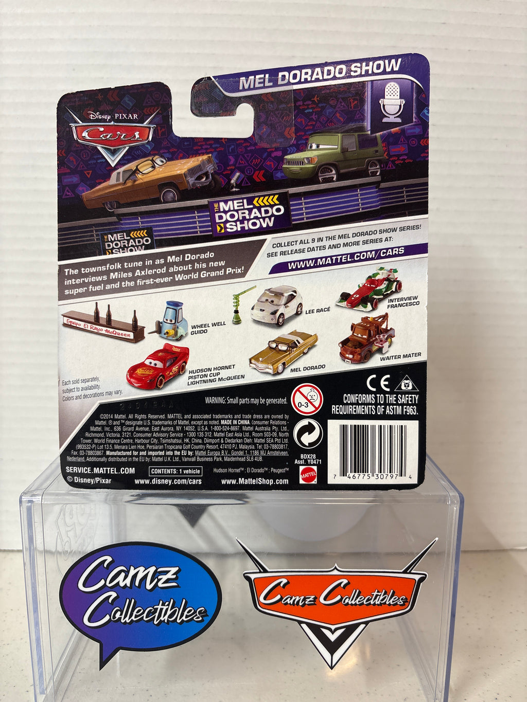 Disney Pixar Cars Interview Francesco Mel Dorado Show series VHTF Rare