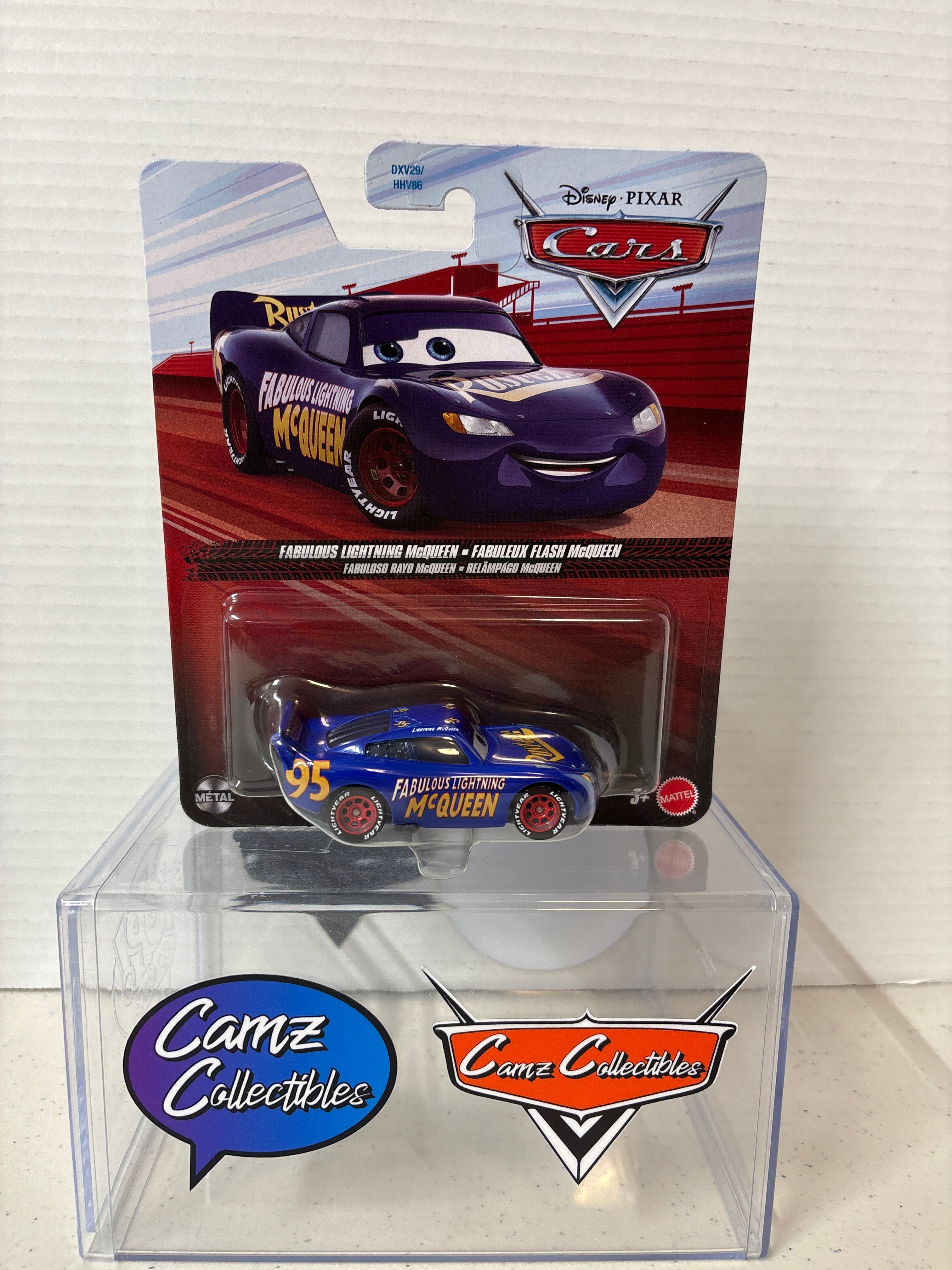 Disney Pixar Cars Fabulous Lightning McQueen 2026 re release on 2021 metal card