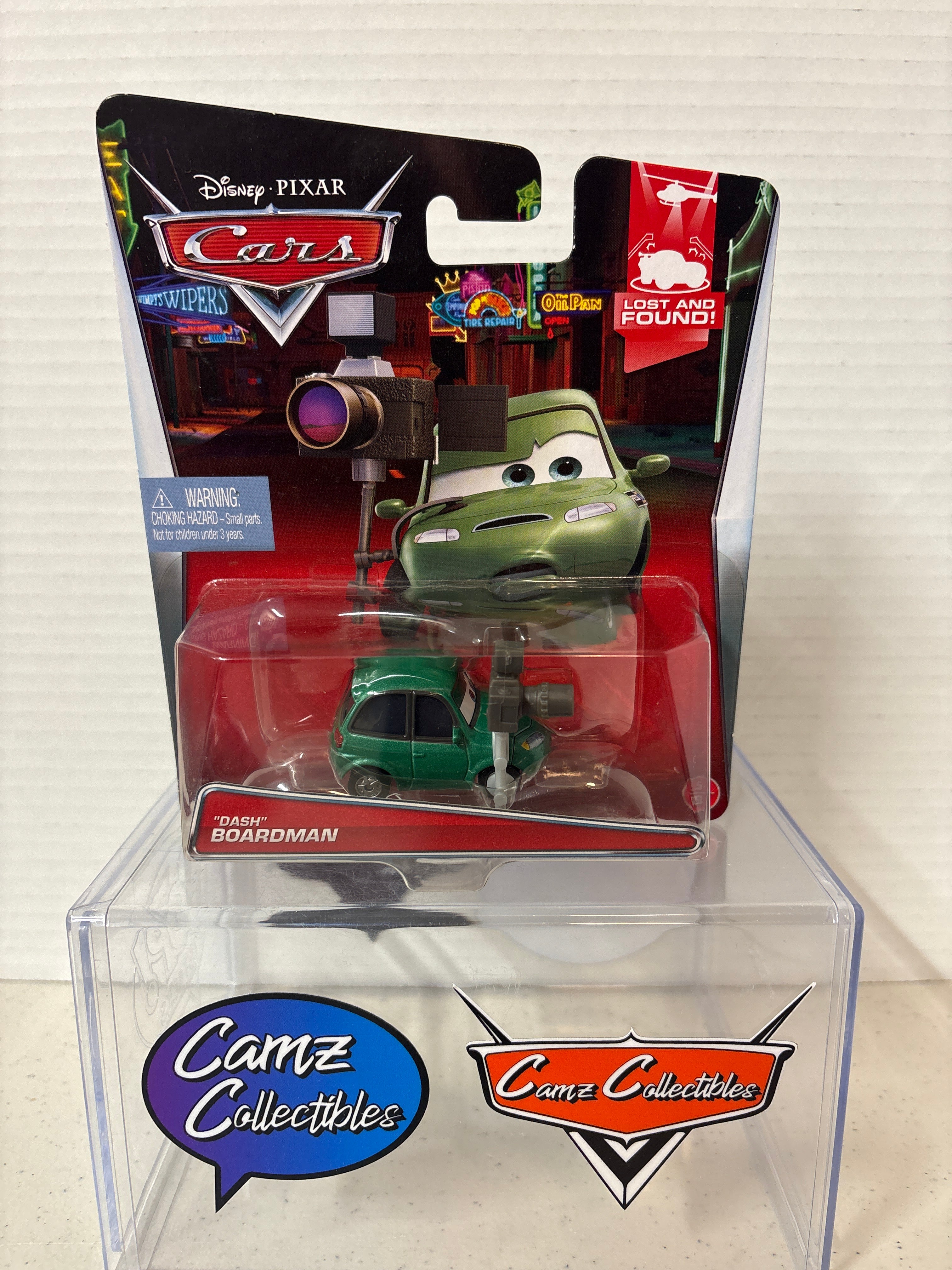 Disney Pixar Cars Lost and Found Dash Boardman